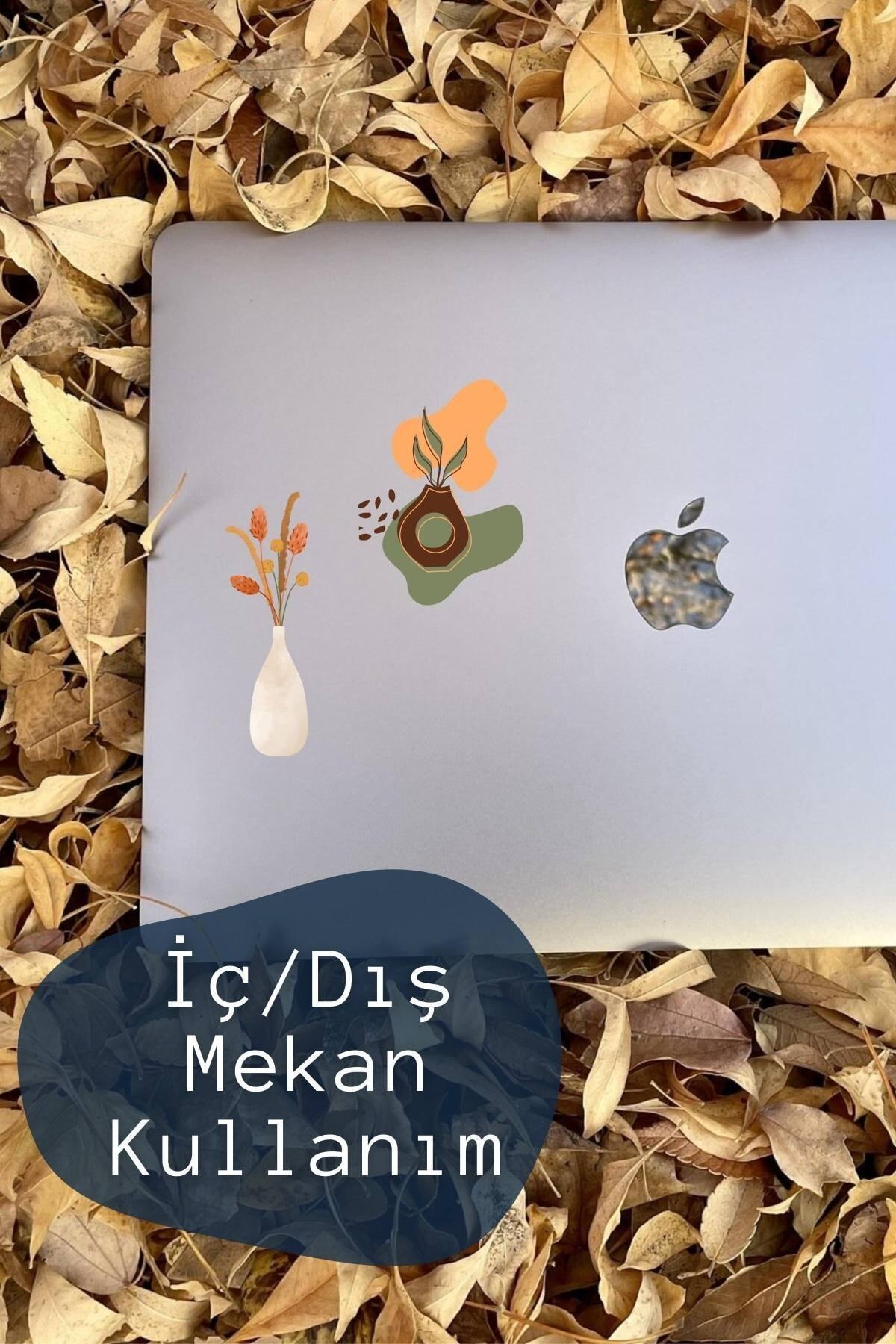 Boho Temalı Sticker Seti - 19 Adet Etiket Seti- Telefon, Tablet, Defter Laptop Uyumlu Etiket