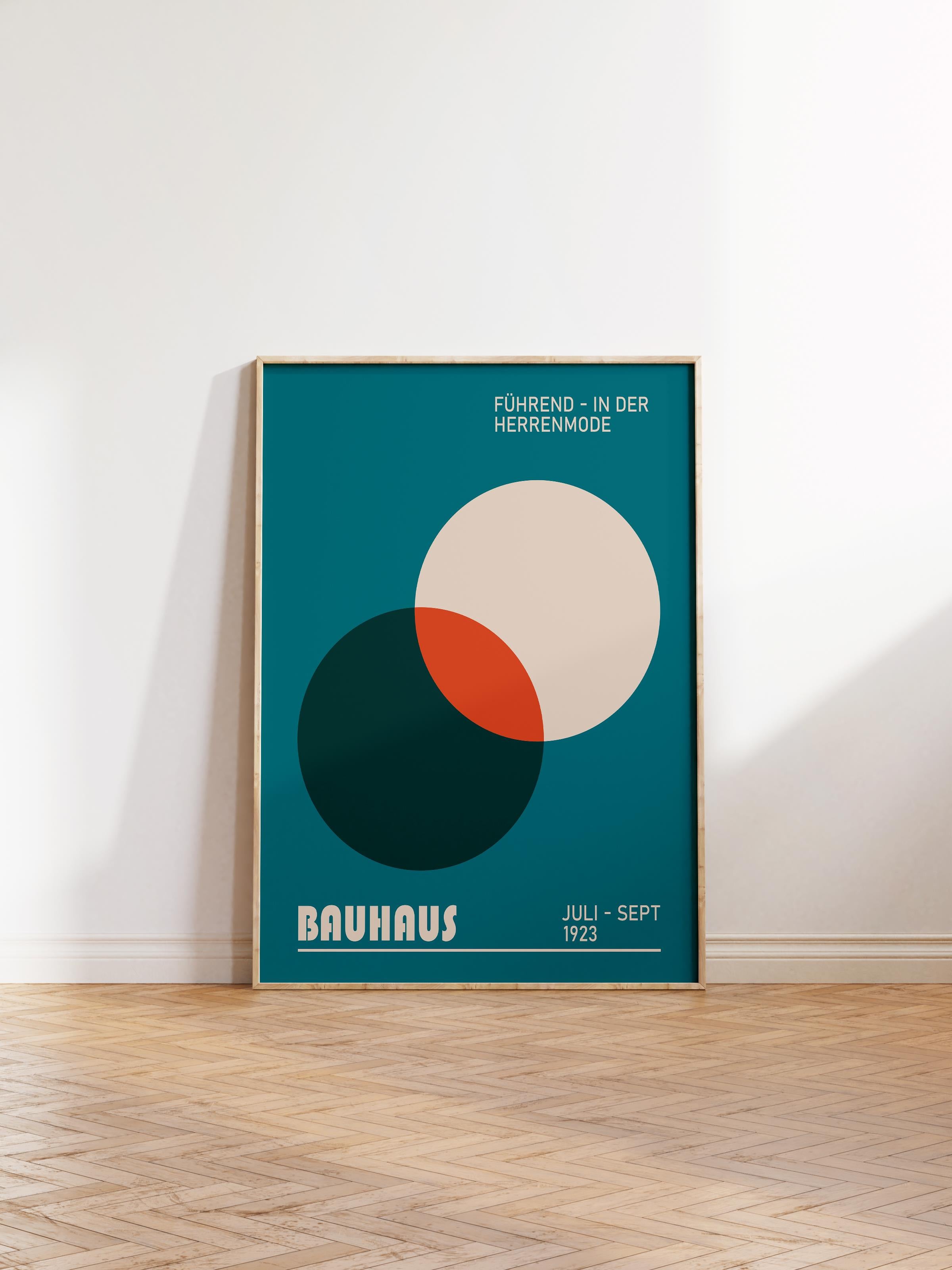 Çerçevesiz Poster, Bauhaus Serisi, Soft Duvar Posteri, Duvar Dekoru, HD Baskı, Kalın Arşivsel Sanat Kağıdı