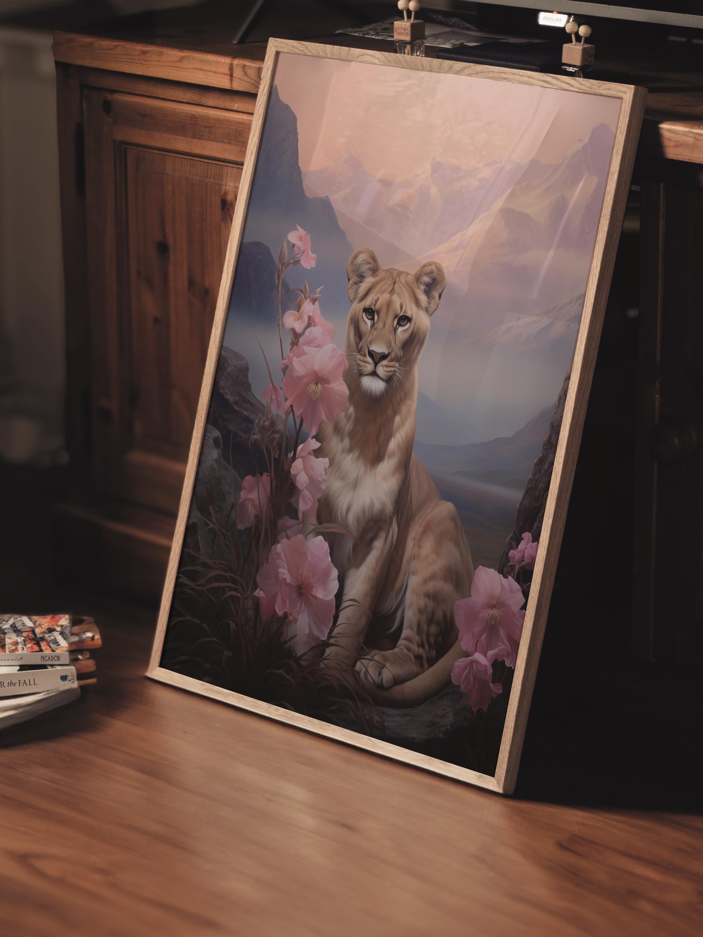 Çerçevesiz Poster, Hayvanlar & Safari Tablo No:24, HD Fotoğraf, Salon, Mutfak Duvar Dekoru Poster