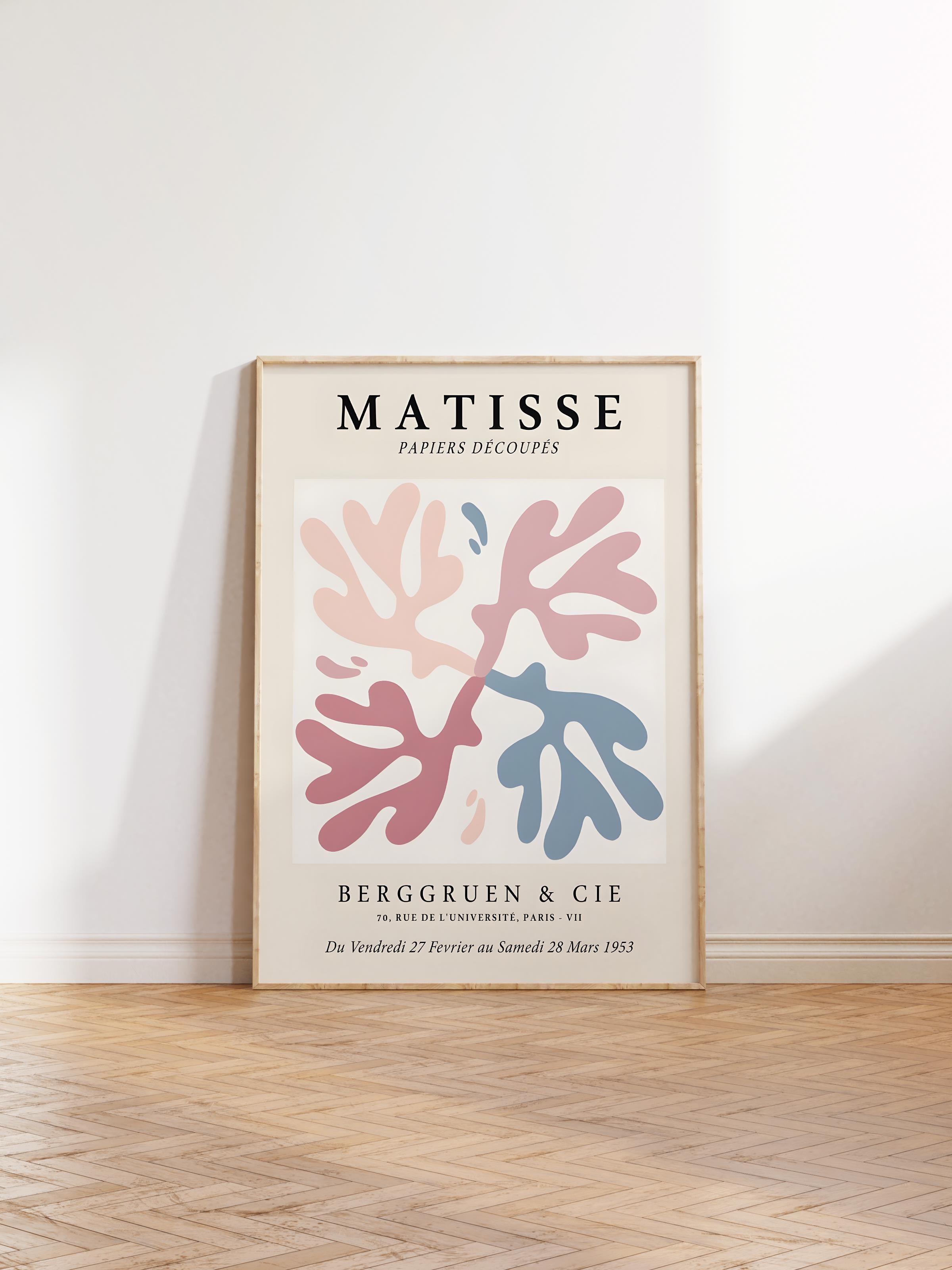 Çerçevesiz Poster, İllüstrasyon Çizim Poster - Henri Matisse Pastel, Duvar Posteri, HD Baskı, Kalın Arşivsel Sanat Kağıdı