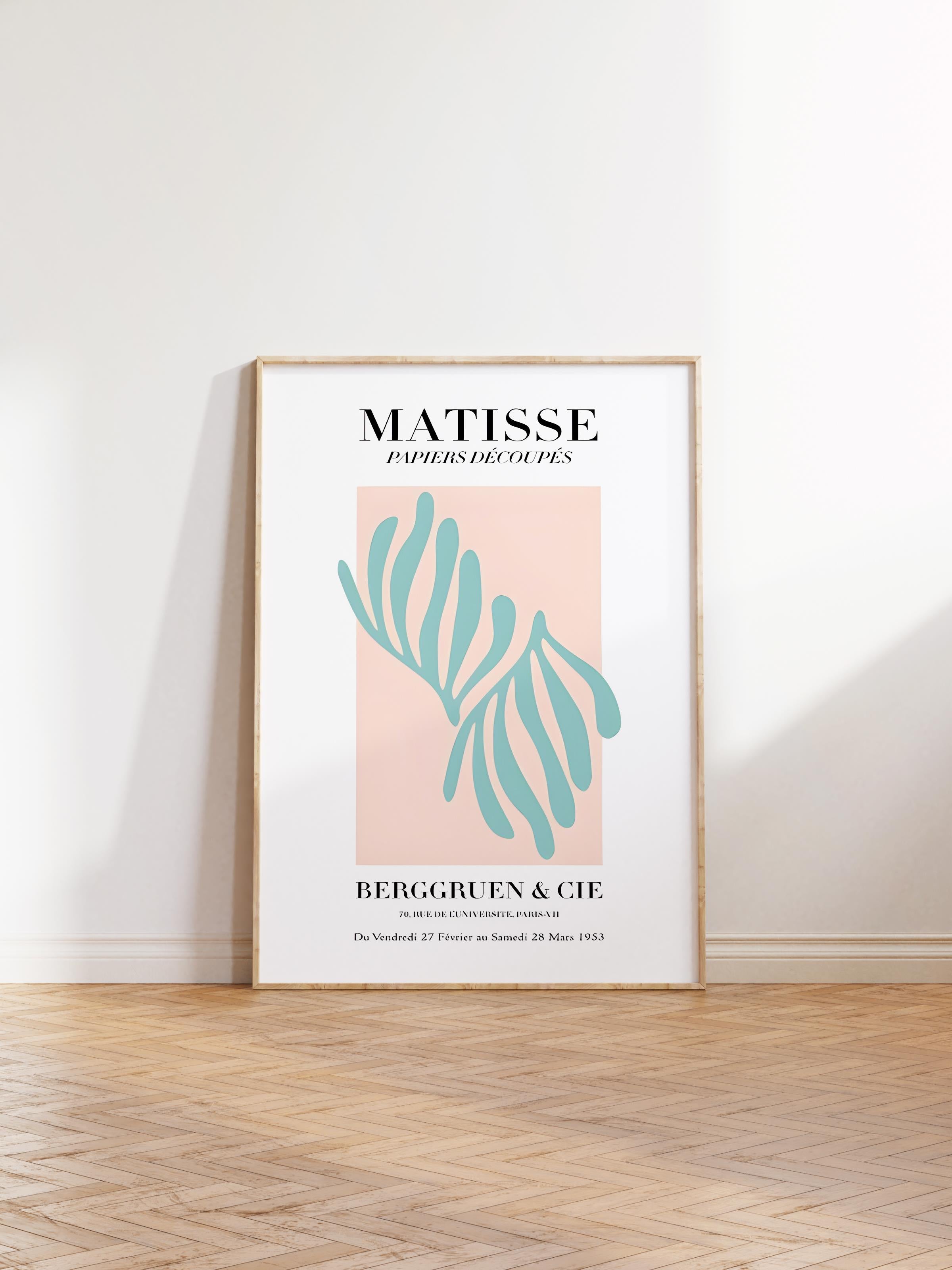 Çerçevesiz Poster, İllüstrasyon Çizim Poster - Henri Matisse Pastel, Duvar Posteri, HD Baskı, Kalın Arşivsel Sanat Kağıdı