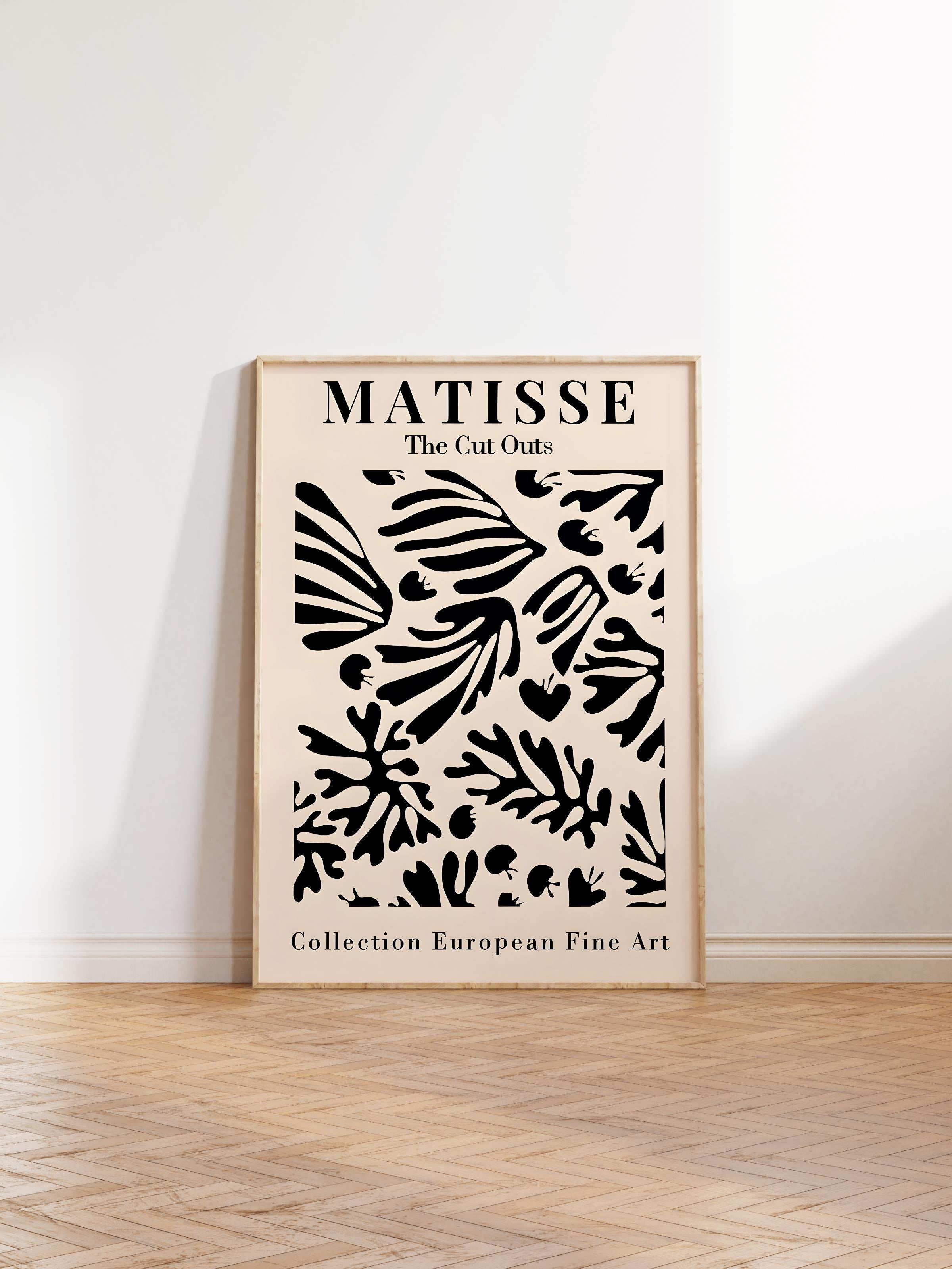 Çerçevesiz Poster, İllüstrasyon Çizim Poster - Henri Matisse Pastel, Duvar Posteri, HD Baskı, Kalın Arşivsel Sanat Kağıdı