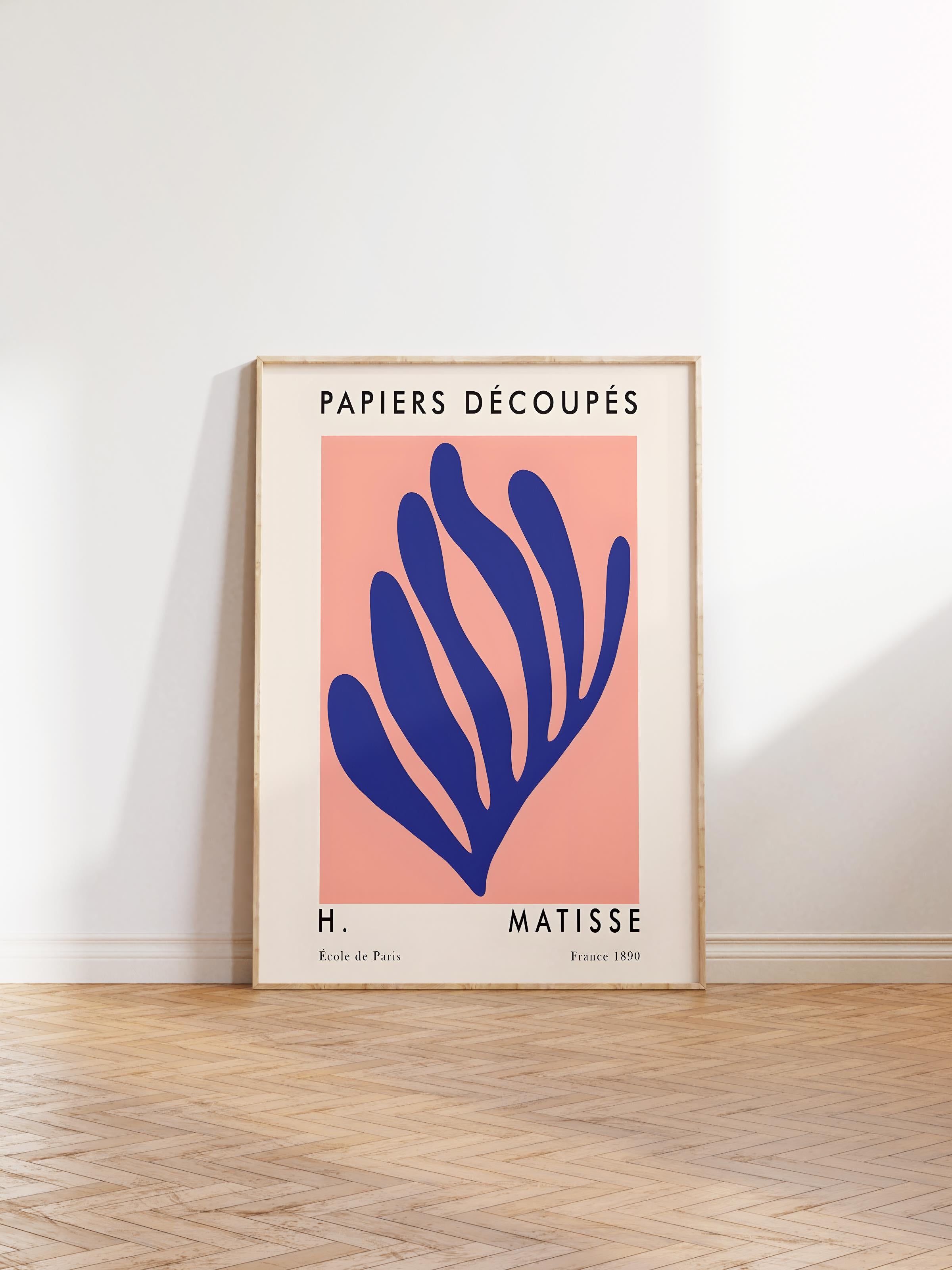 Çerçevesiz Poster, İllüstrasyon Çizim Poster - Henri Matisse Pastel, Duvar Posteri, HD Baskı, Kalın Arşivsel Sanat Kağıdı