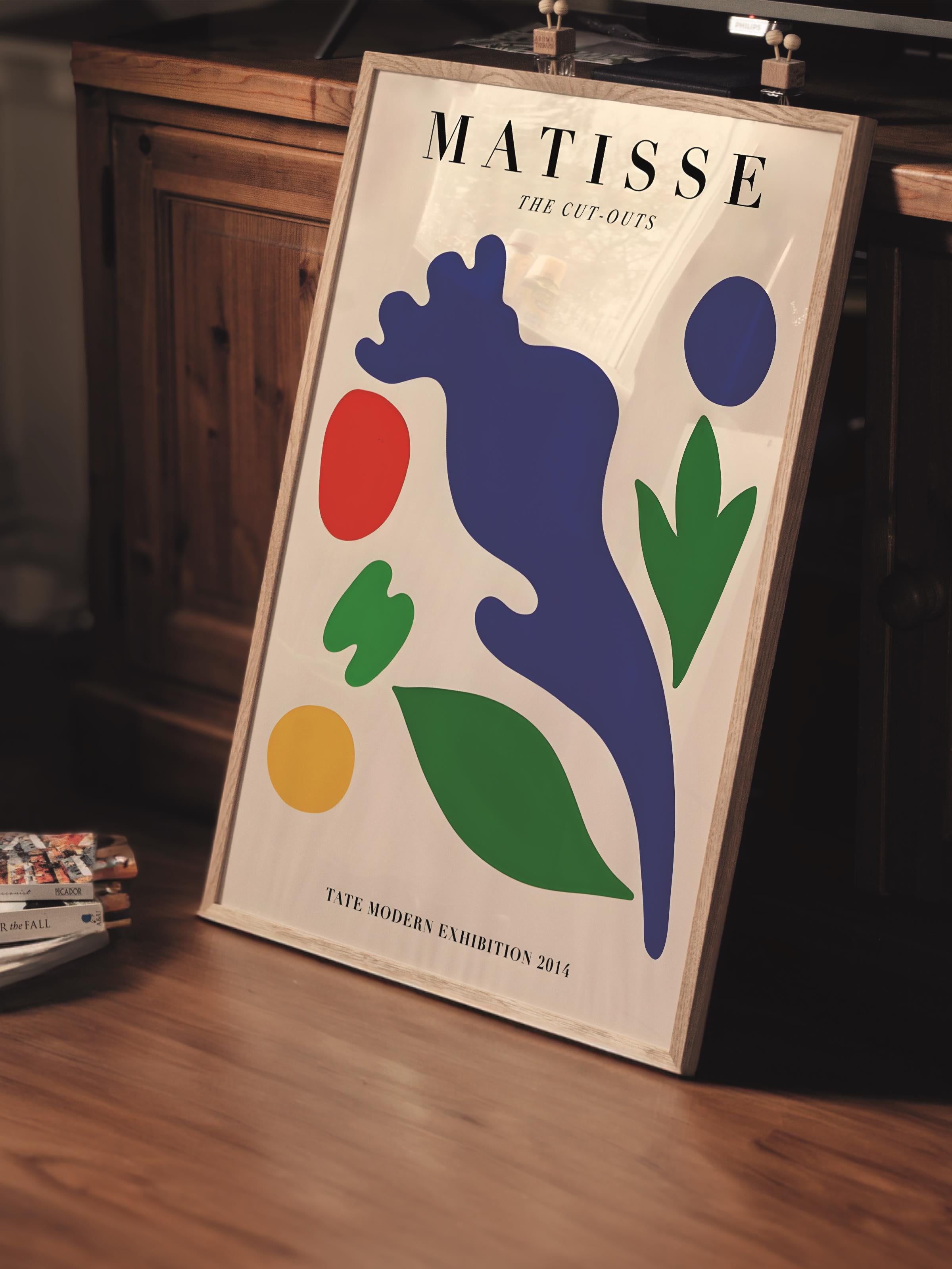 Çerçevesiz Poster, İllüstrasyon Çizim Poster - Henri Matisse Pastel, Duvar Posteri, HD Baskı, Kalın Arşivsel Sanat Kağıdı