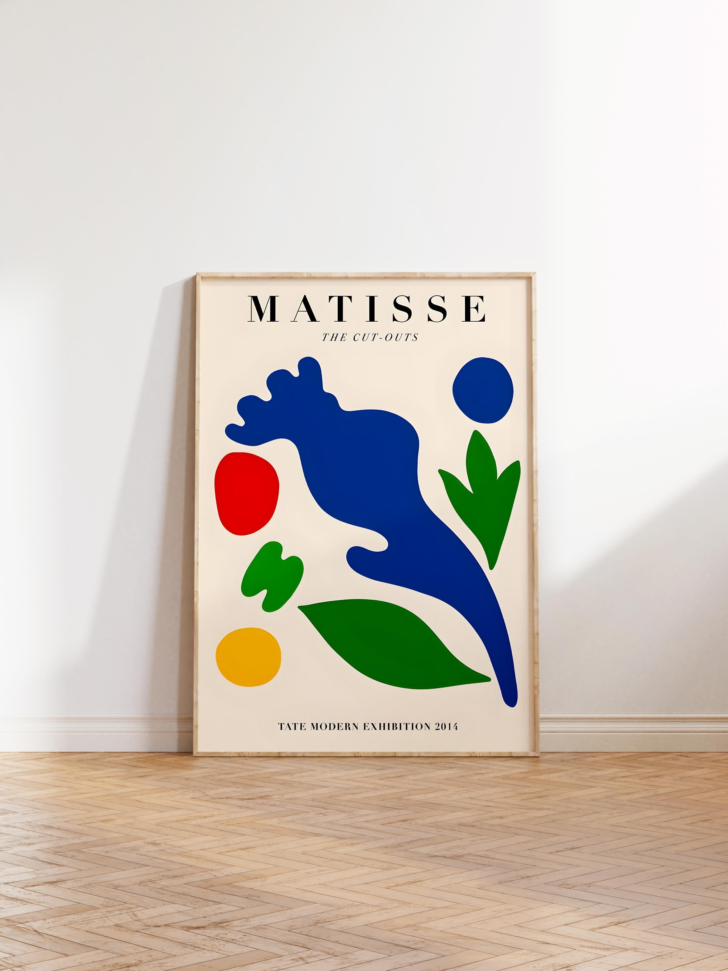 Çerçevesiz Poster, İllüstrasyon Çizim Poster - Henri Matisse Pastel, Duvar Posteri, HD Baskı, Kalın Arşivsel Sanat Kağıdı