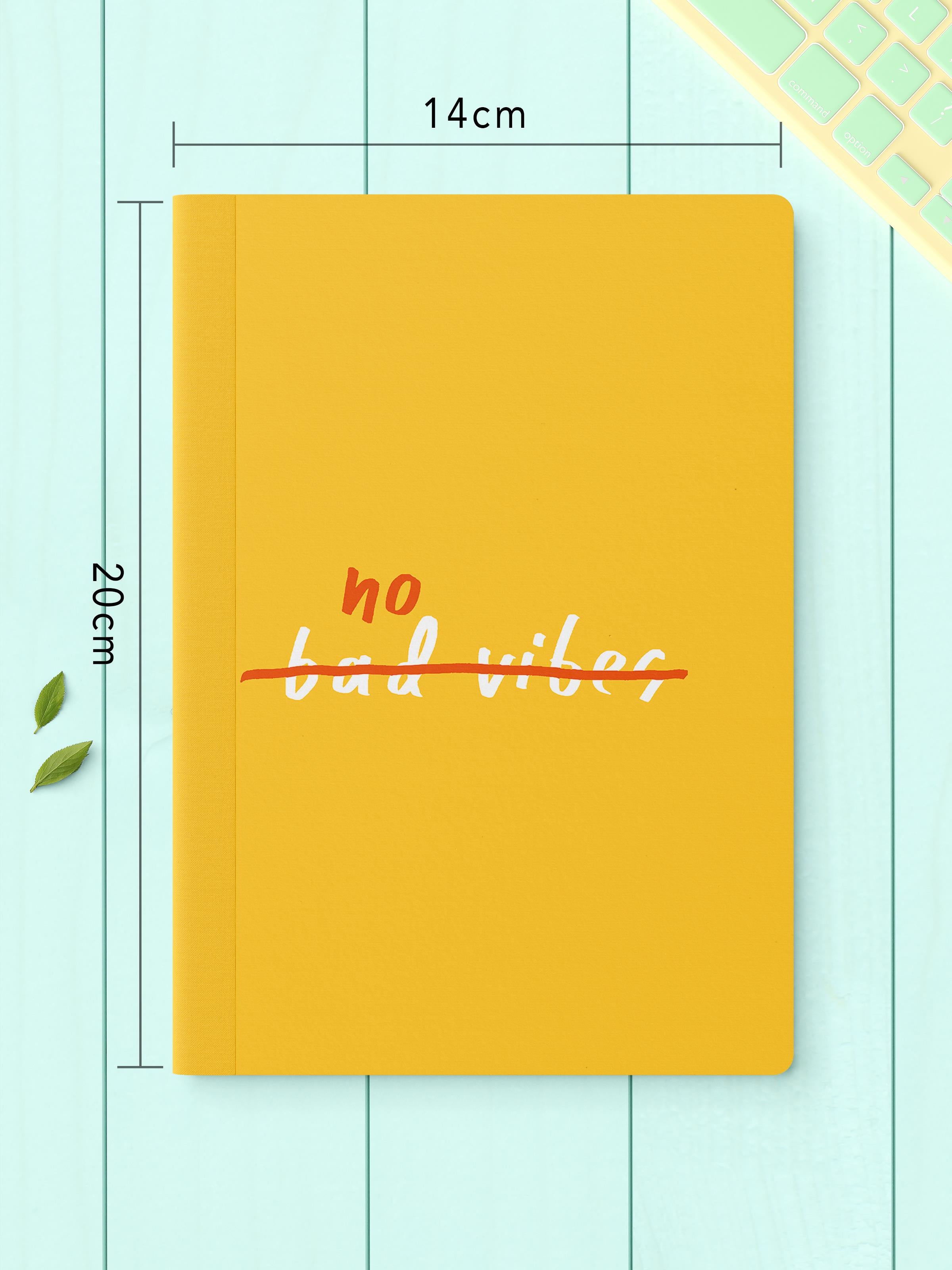 Çizgisiz Defter Seti, 2 Adet Motivasyon Desenli Notebook, Not Defteri, Anı Defteri, 64 Sayfa