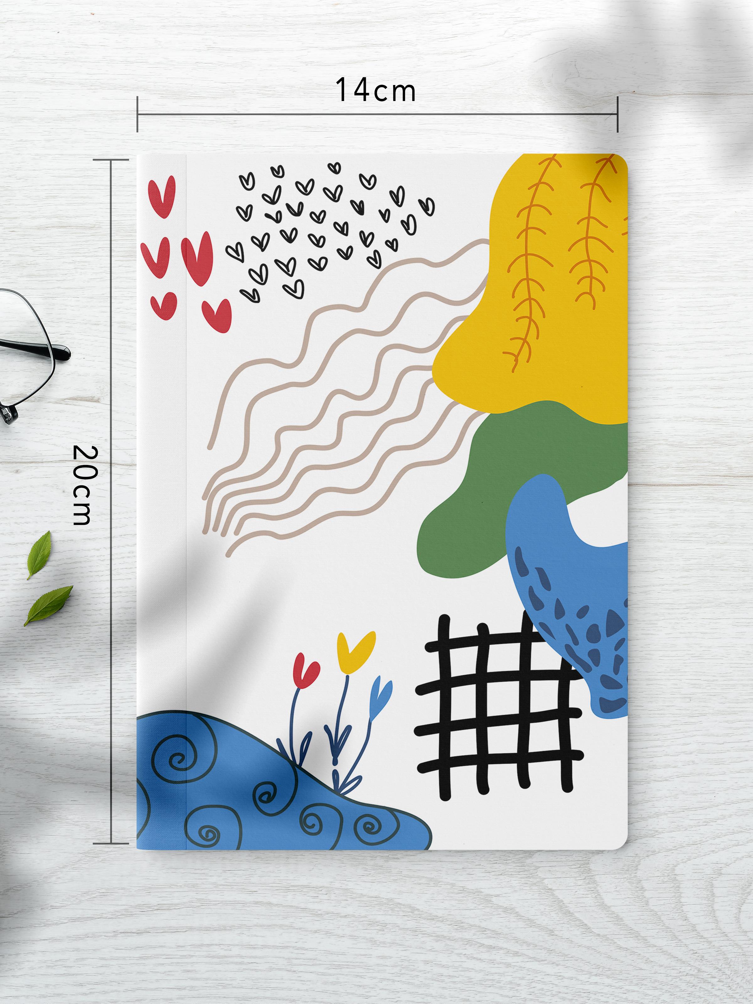 Çizgisiz Defter Seti, 3 Adet Not Defteri, Notebook Journal Seti, Anı Defteri, 64 Sayfa Orta Boy