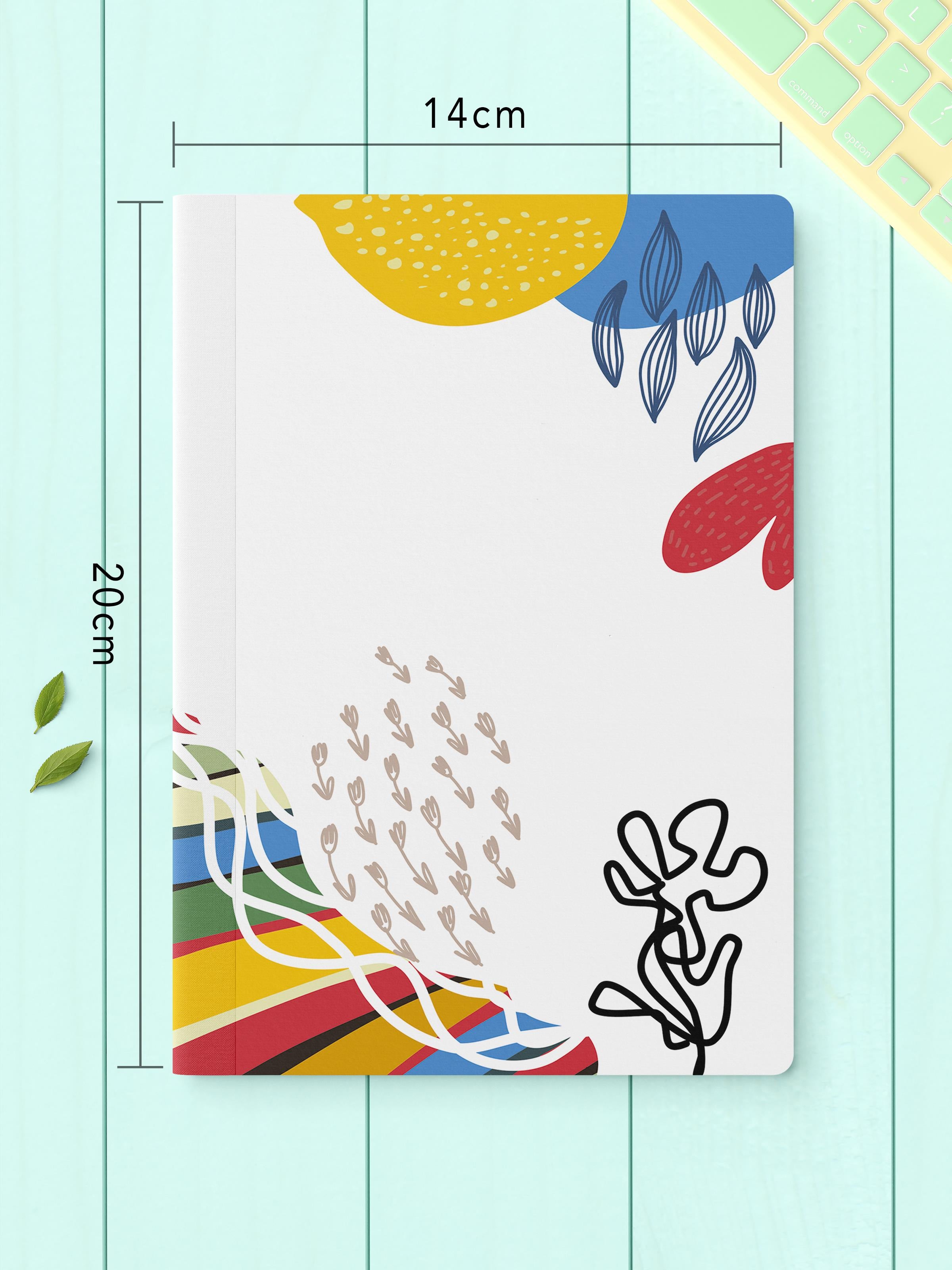 Çizgisiz Defter Seti, 3 Adet Not Defteri, Notebook Journal Seti, Anı Defteri, 64 Sayfa Orta Boy