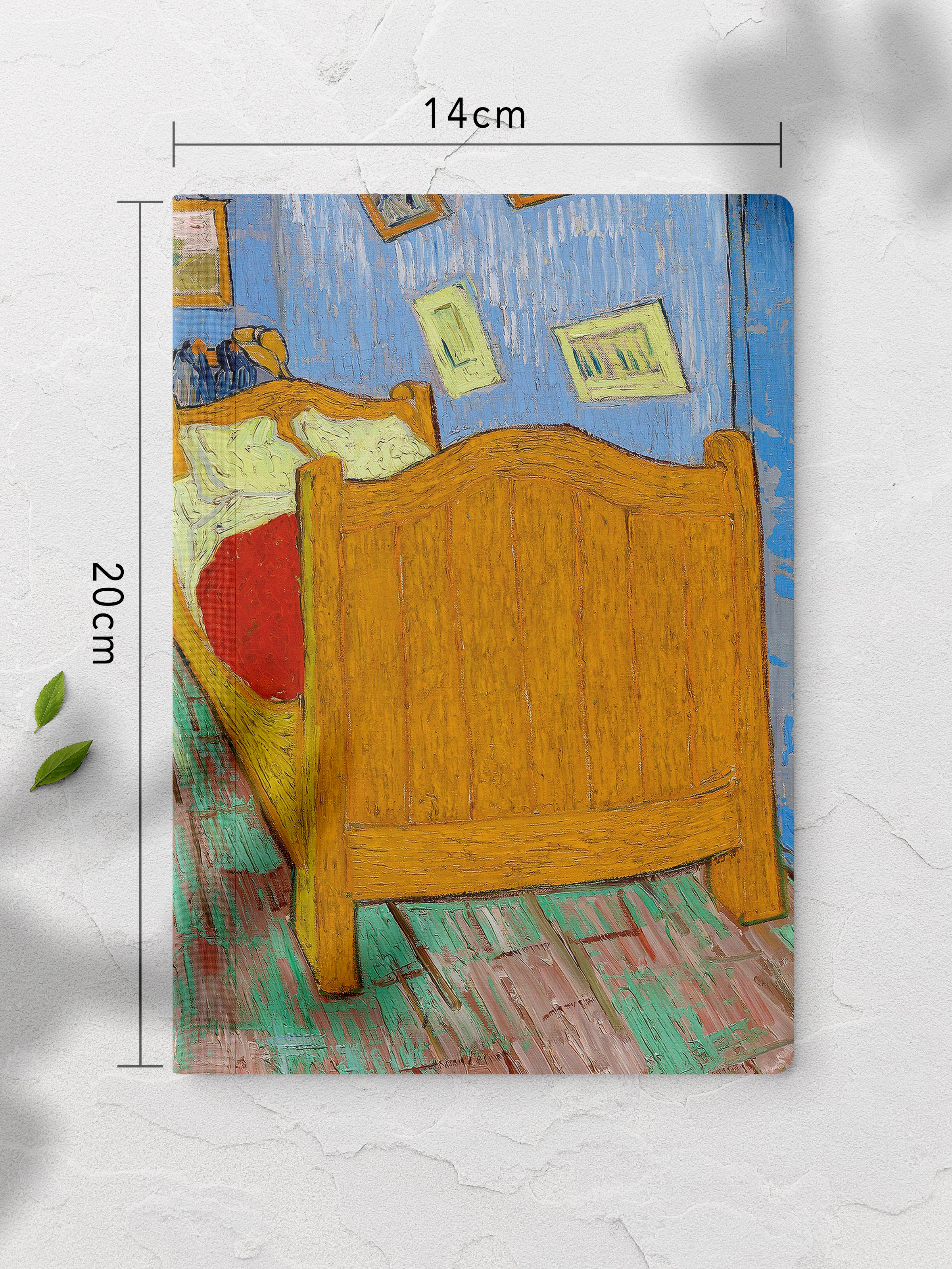 Çizgisiz Defter, Van Gogh Notebook 4 Adet, Not Defteri, Sanat Defter, 64 Sayfa 14*21cm