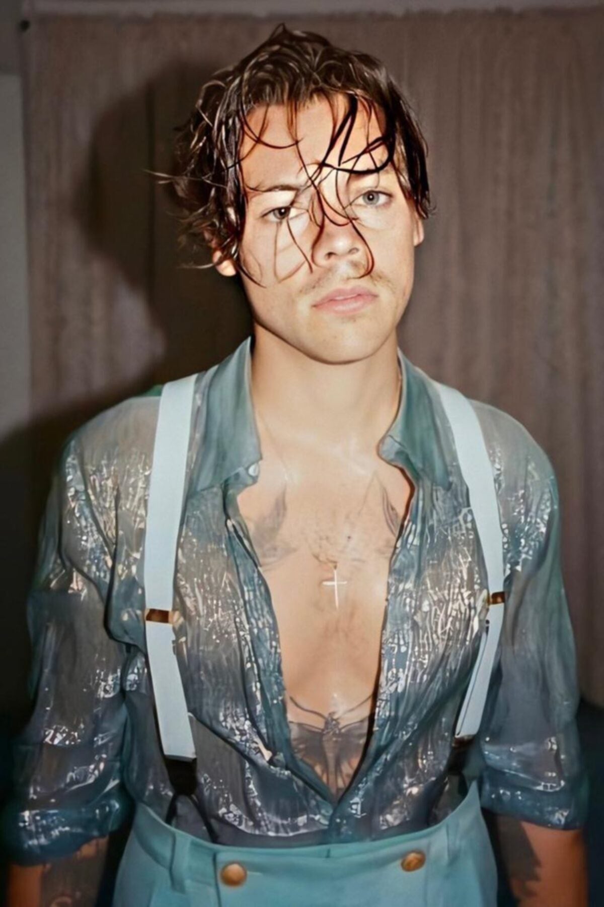 Harry Styles Poster Seti - Arkası Yapışkanlı Kolaj Seti - 80 Adet - 10cm*15cm - Kutulu Set