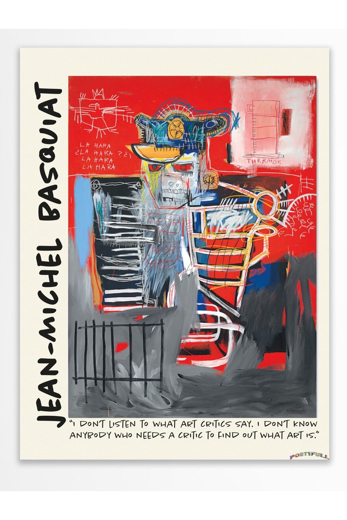 Jean-michel Basquiat Duvar Posteri, Modern Sanat, Sanat Serisi Poster - Kalın Kağıt - Çerçevesiz