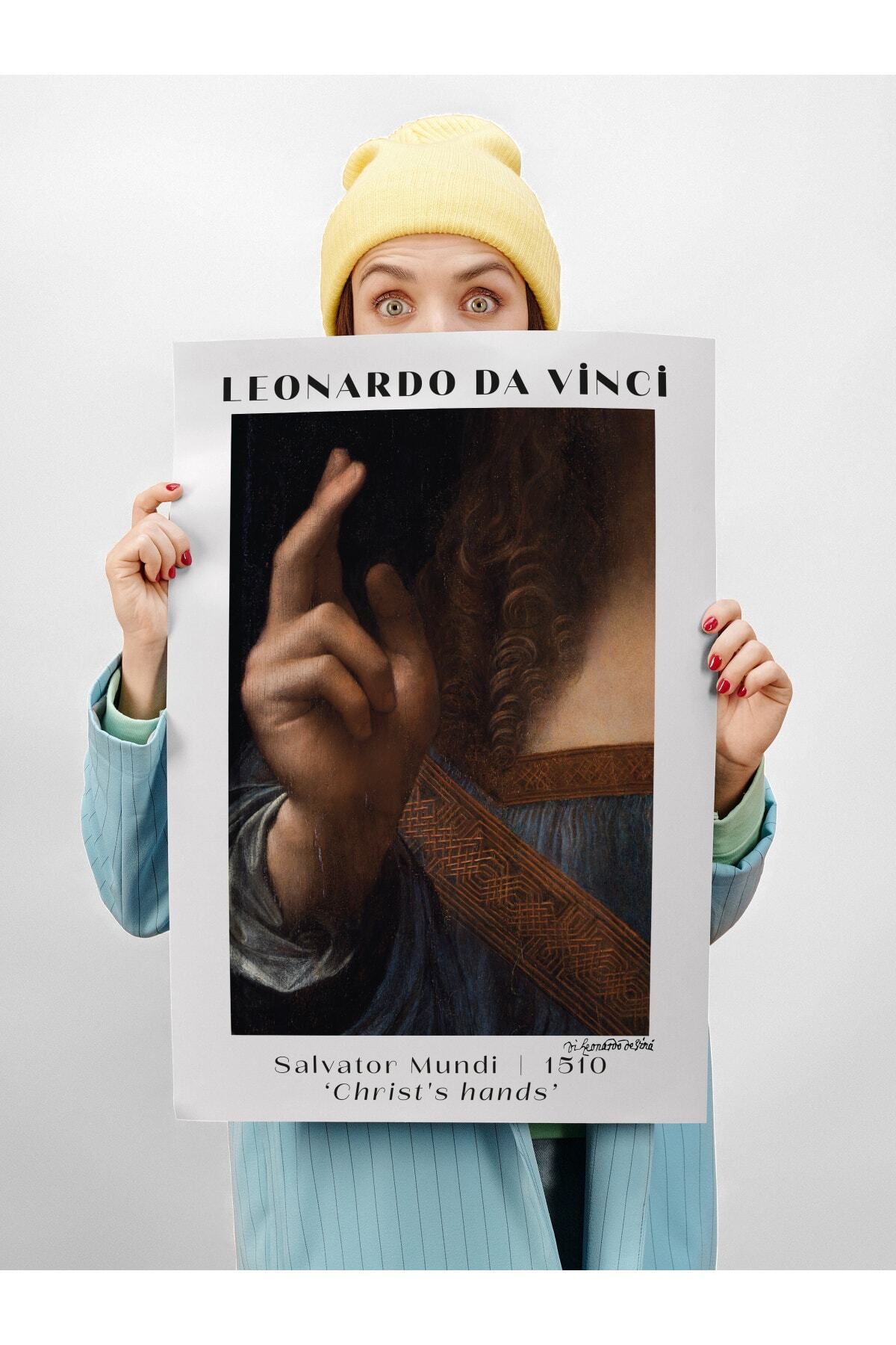 Leonardo Da Vinci Duvar Posteri - Duvar Dekoru - Sanat Serisi Posterleri - Kalın Kağıt - Çerçevesiz