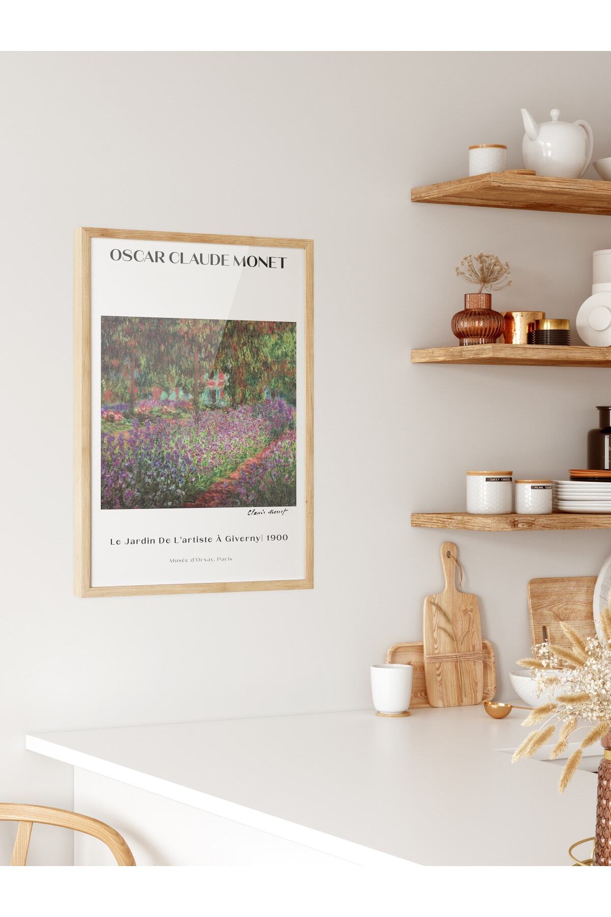 Monet Duvar Posteri - Duvar Dekoru - Sanat Serisi Posterleri - Kalın Kuşe Kağıt - Çerçevesiz