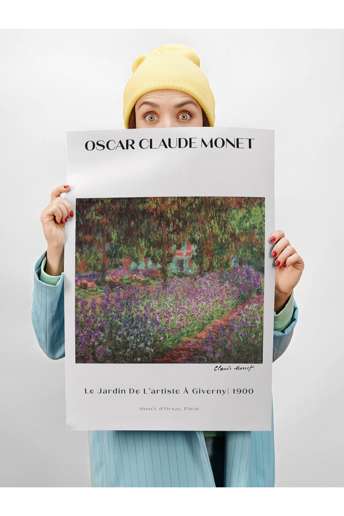 Monet Duvar Posteri - Duvar Dekoru - Sanat Serisi Posterleri - Kalın Kuşe Kağıt - Çerçevesiz