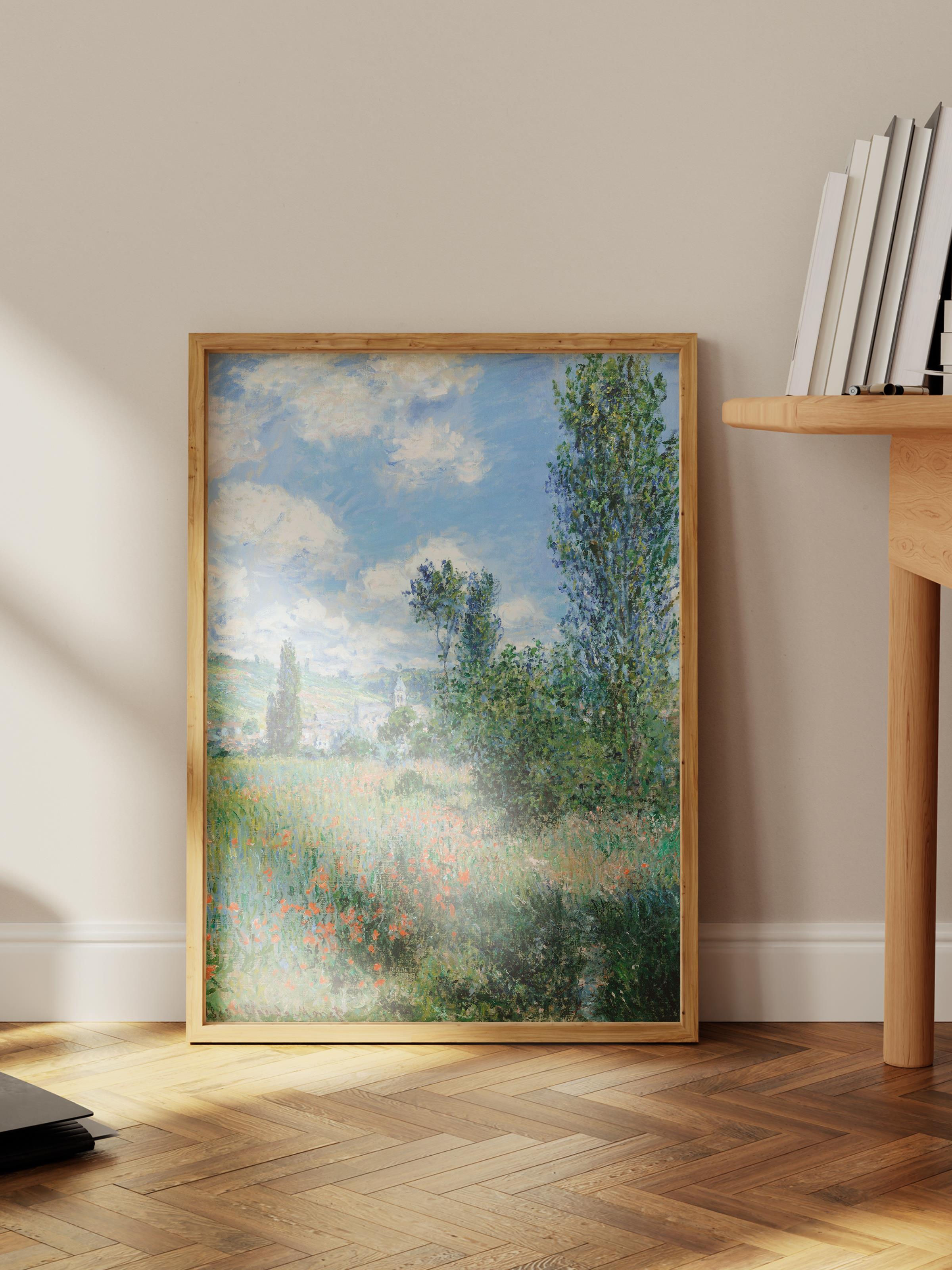 Monet Poster No:10 Modern Sanat Poster - Sanat Dekor Serisi - Duvar Tablosu, HD Baskı