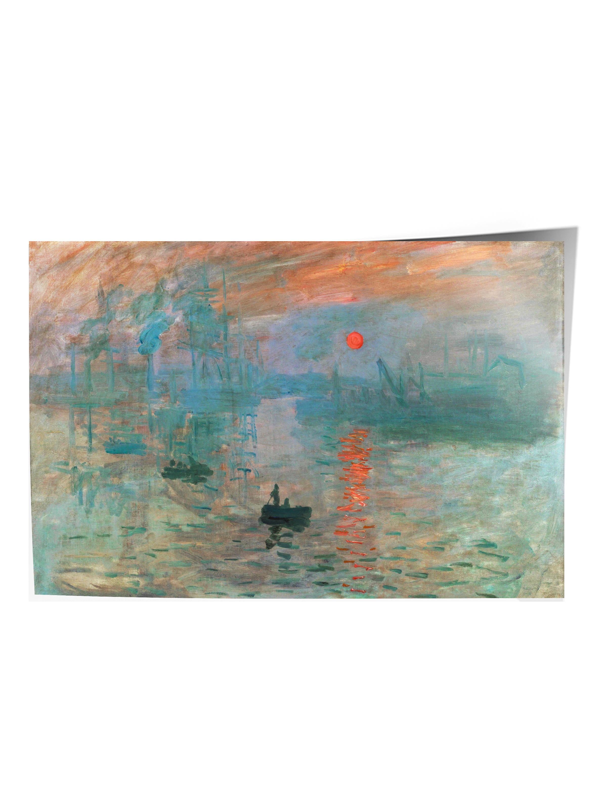 Monet Poster No:55 Modern Sanat Poster - Sanat Dekor Serisi - Duvar Tablosu, HD Baskı