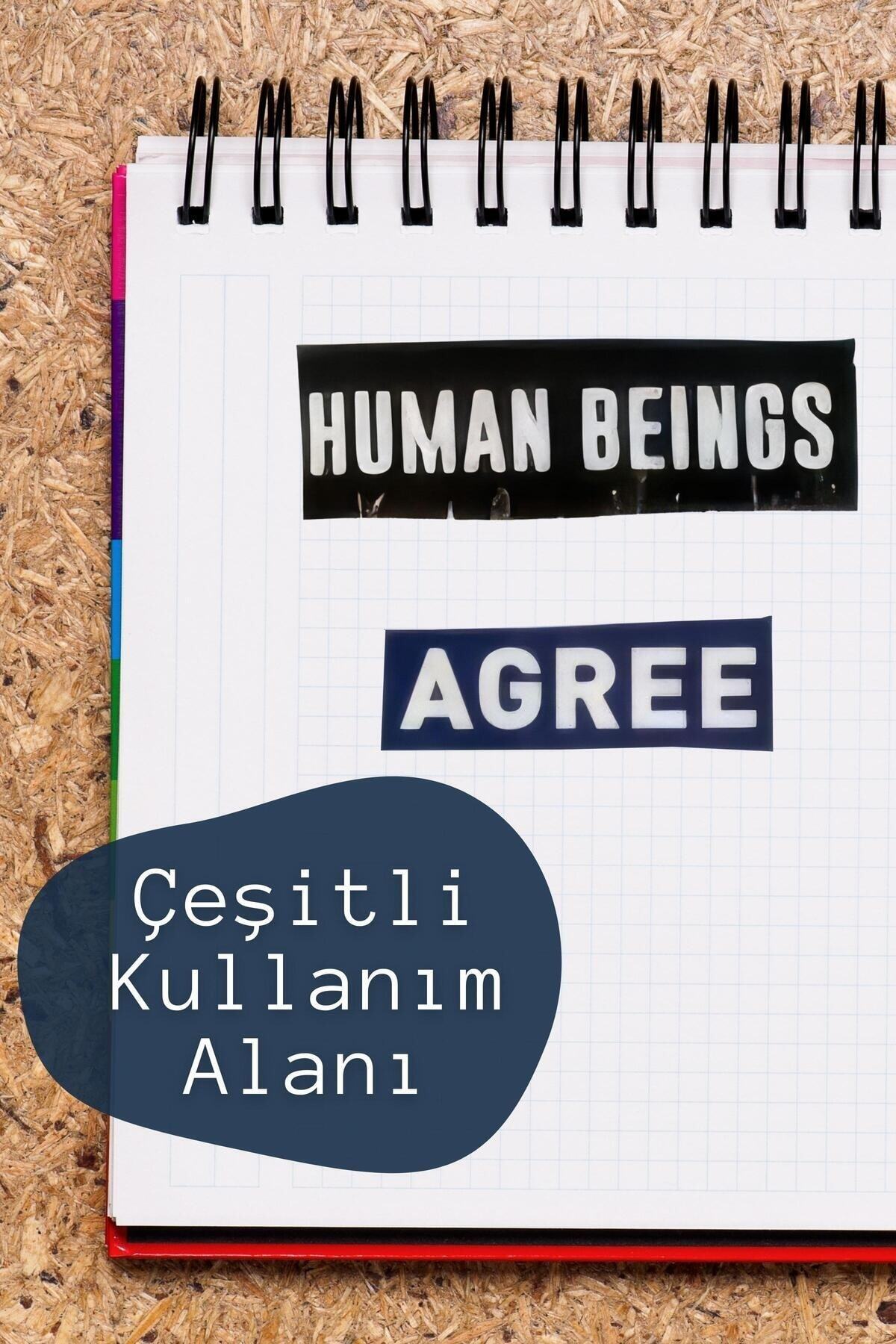 Motivasyon Temalı Sticker Seti - 13 Adet Etiket Seti- Telefon, Tablet, Defter Laptop Uyumlu Etiket