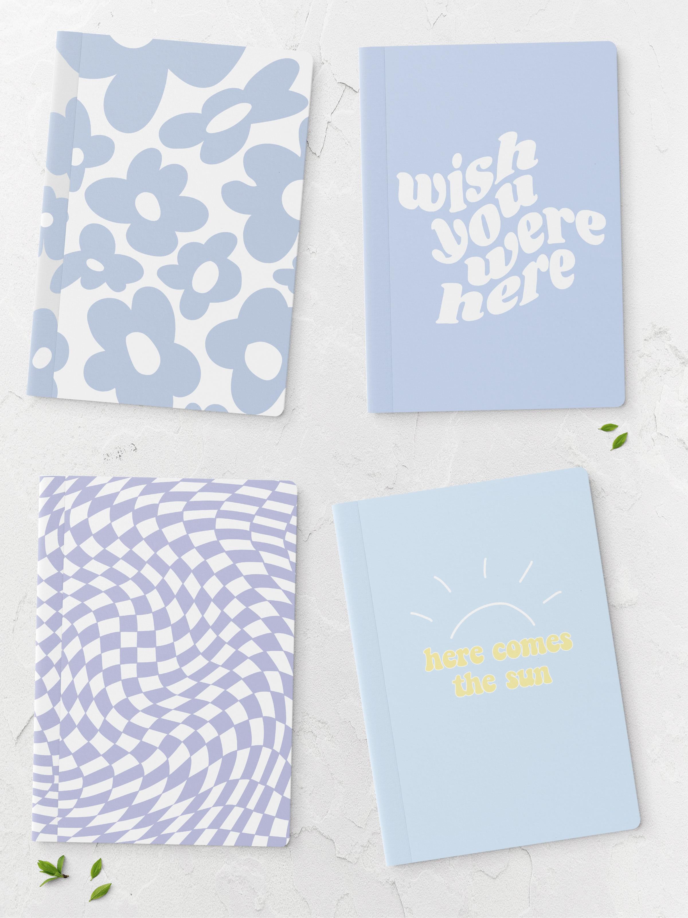 Notebook Defter, 12 Adet Çizgisiz Defter, Anı ve Akıl Defteri, Hediye Defter, Mini Boy - 48 sayfa