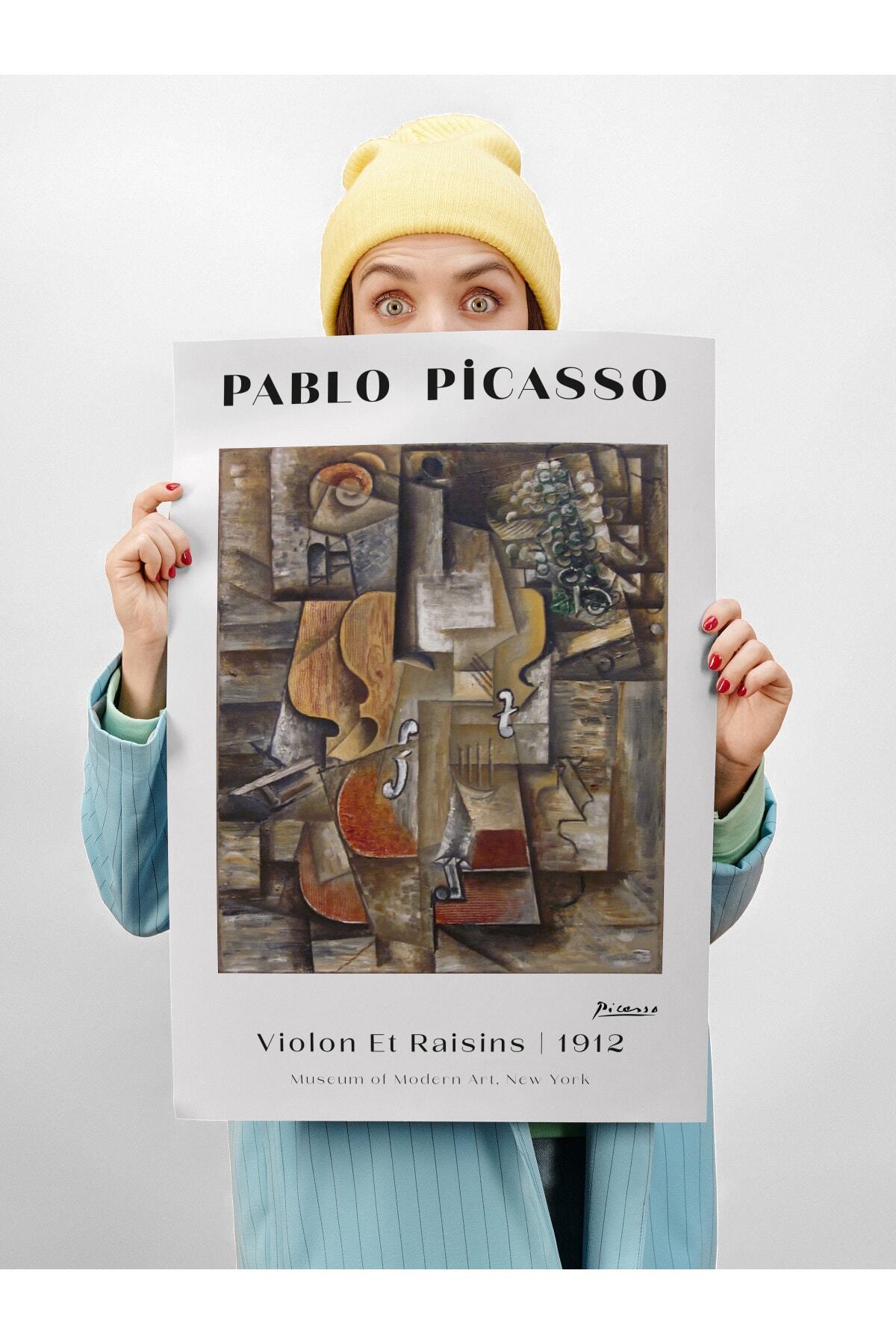 Pablo Picasso Duvar Posteri - Estetik Duvar Dekoru - Sanat Serisi Posterleri - Kalın Kağıt