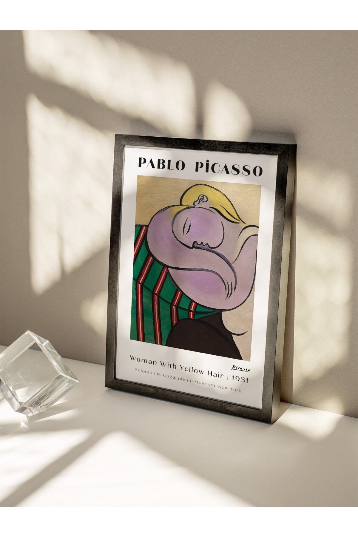 Pablo Picasso Duvar Posteri - Estetik Duvar Dekoru - Sanat Serisi Posterleri - Kalın Kağıt