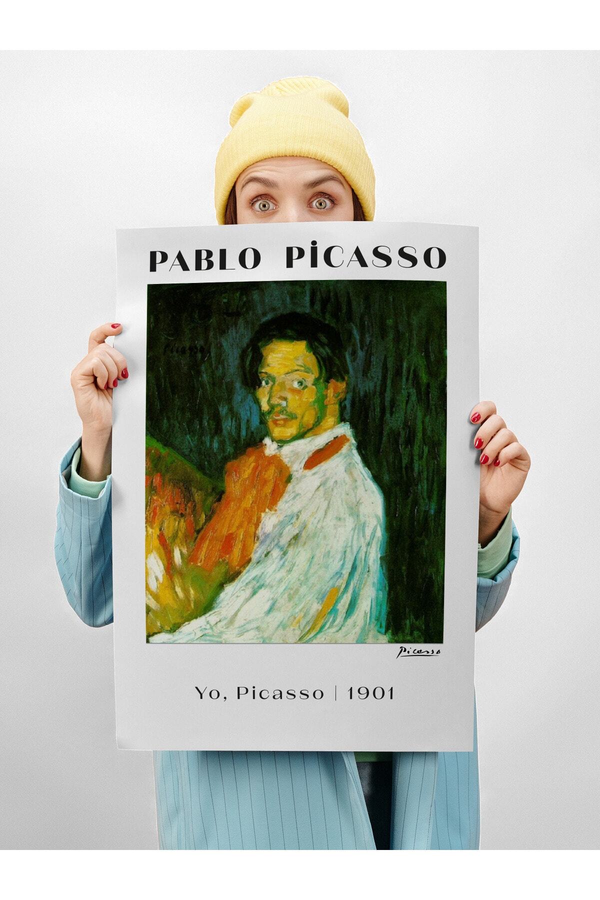 Pablo Picasso Duvar Posteri - Estetik Duvar Dekoru - Sanat Serisi Posterleri - Kalın Kağıt