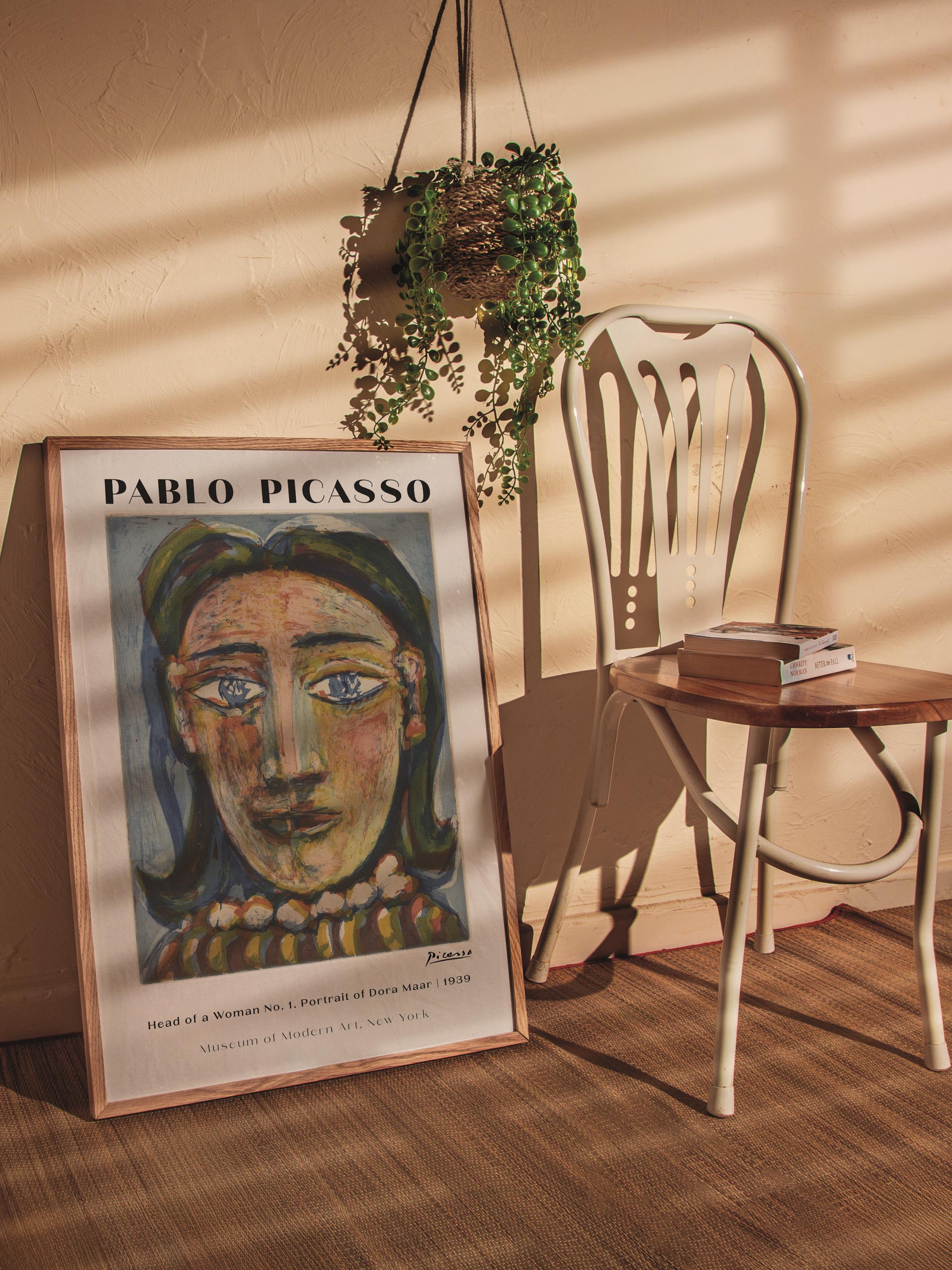 Pablo Picasso Duvar Posteri - Estetik Duvar Dekoru - Sanat Serisi Posterleri - Kalın Kağıt