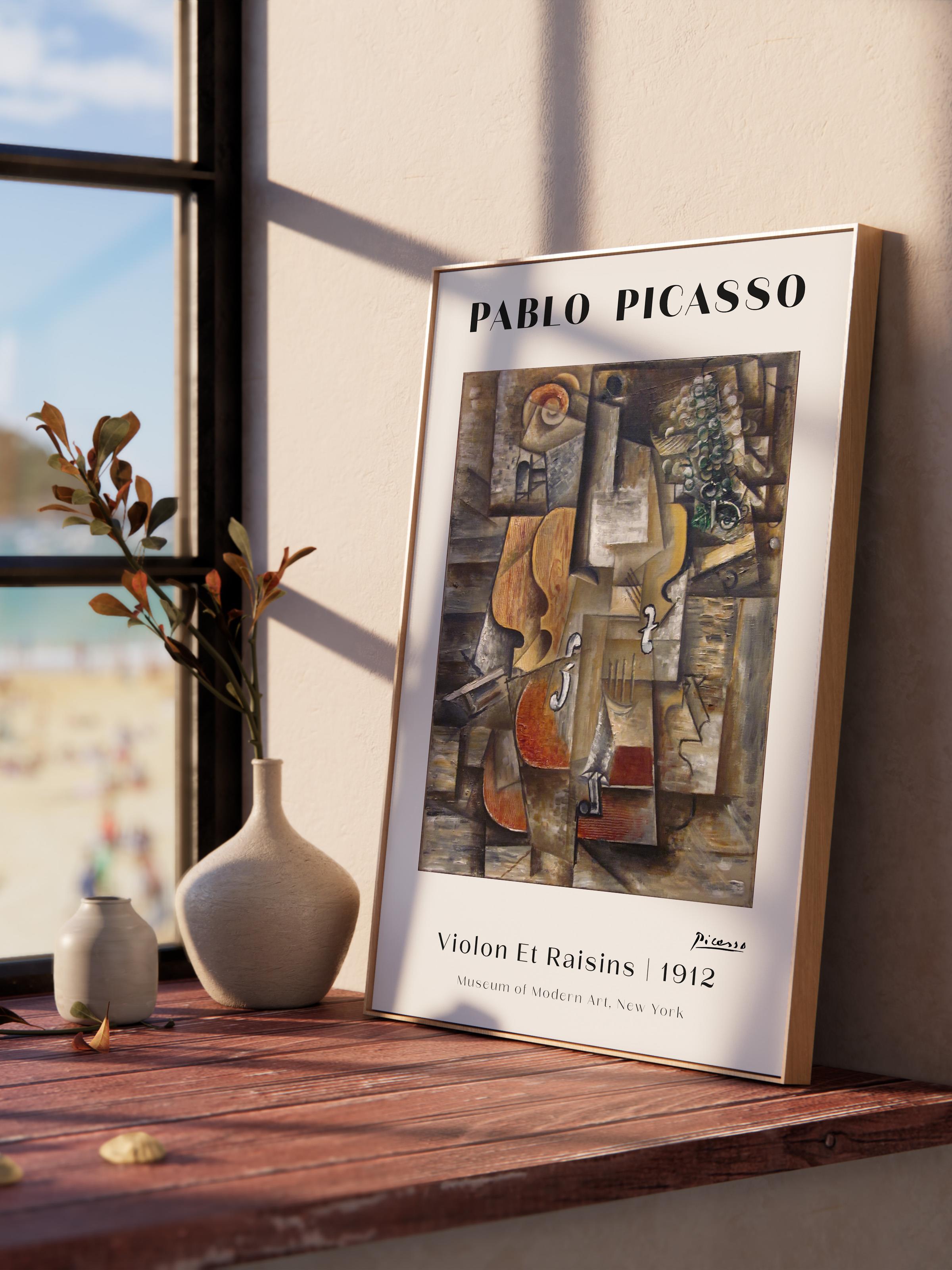 Pablo Picasso Duvar Posteri - Estetik Duvar Dekoru - Sanat Serisi Posterleri - Kalın Kağıt