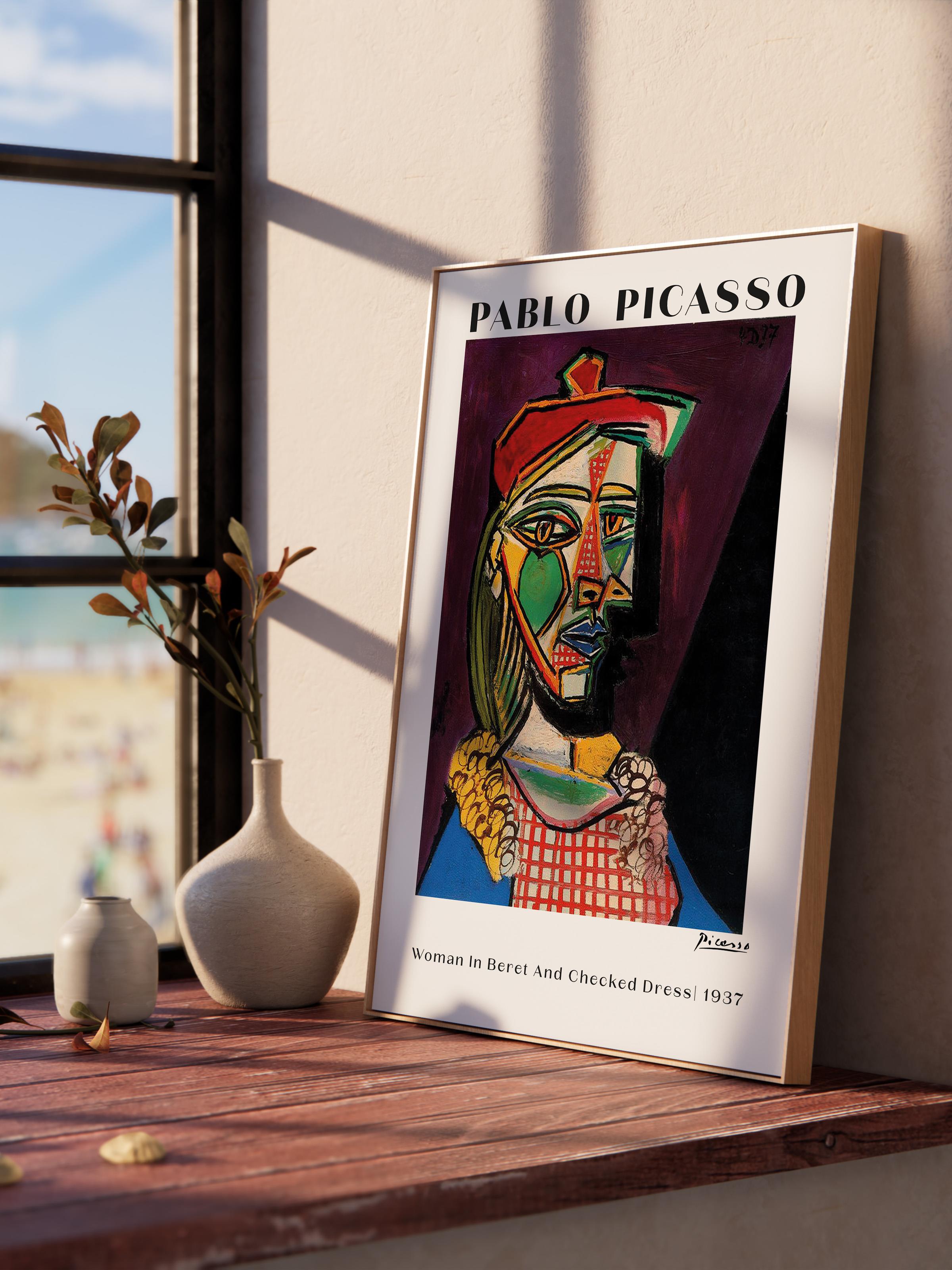 Pablo Picasso Duvar Posteri - Estetik Duvar Dekoru - Sanat Serisi Posterleri - Kalın Kağıt