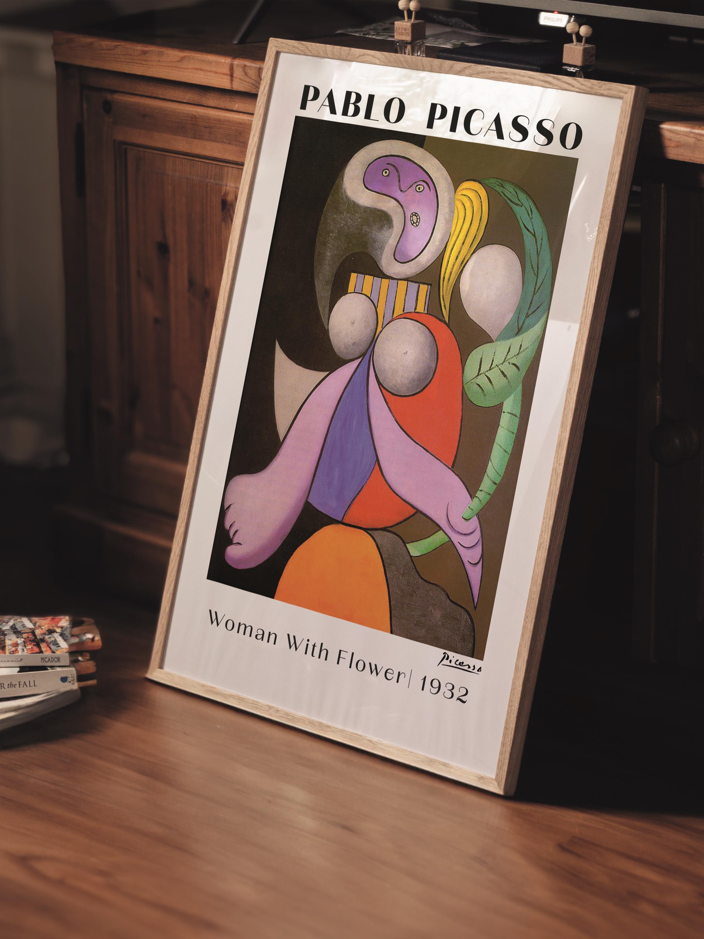 Pablo Picasso Duvar Posteri - Estetik Duvar Dekoru - Sanat Serisi Posterleri - Kalın Kağıt