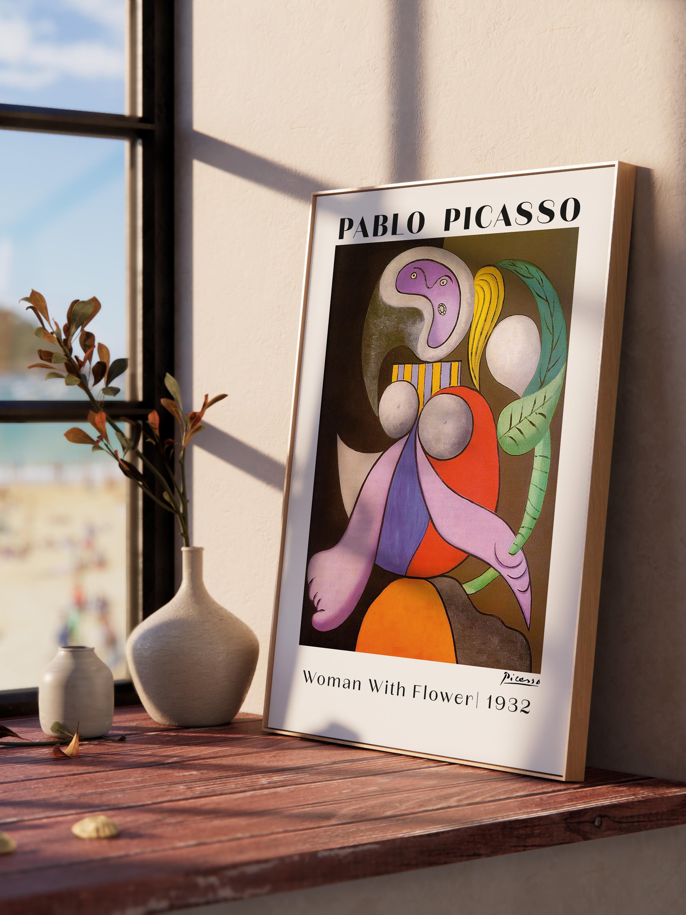 Pablo Picasso Duvar Posteri - Estetik Duvar Dekoru - Sanat Serisi Posterleri - Kalın Kağıt