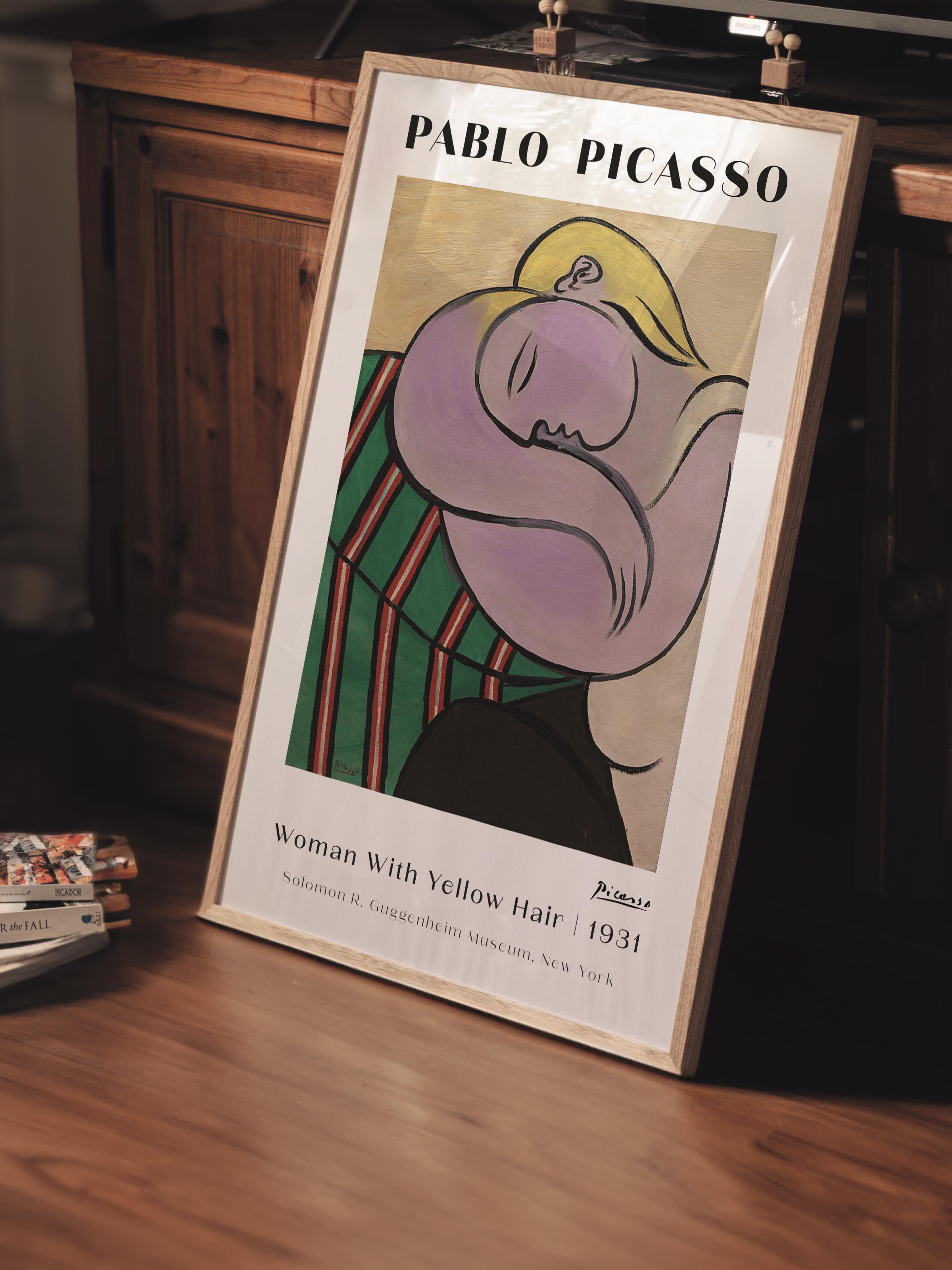 Pablo Picasso Duvar Posteri - Estetik Duvar Dekoru - Sanat Serisi Posterleri - Kalın Kağıt