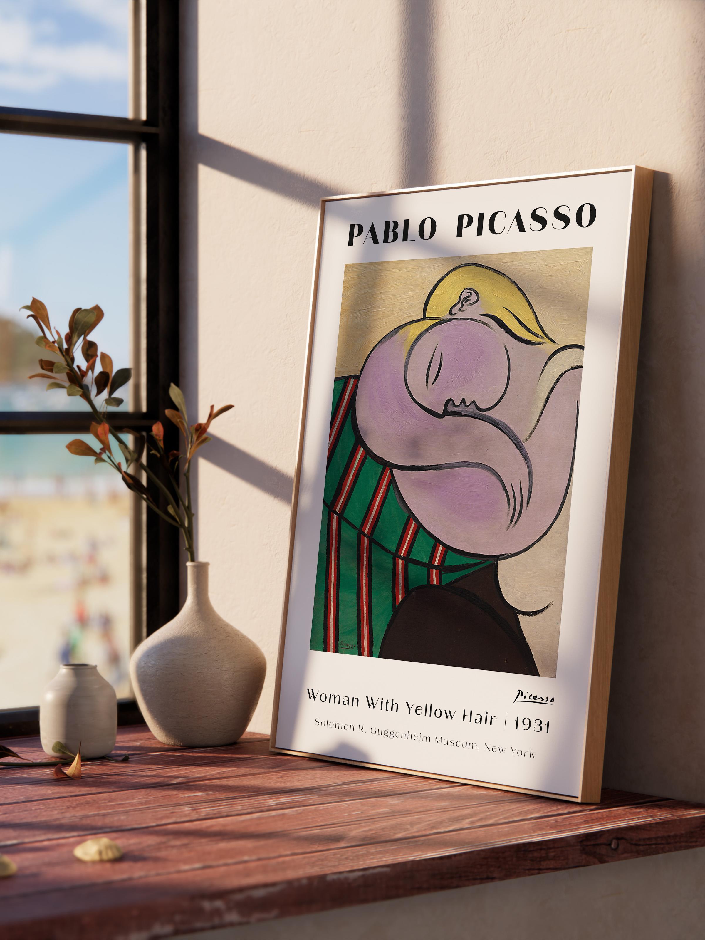 Pablo Picasso Duvar Posteri - Estetik Duvar Dekoru - Sanat Serisi Posterleri - Kalın Kağıt