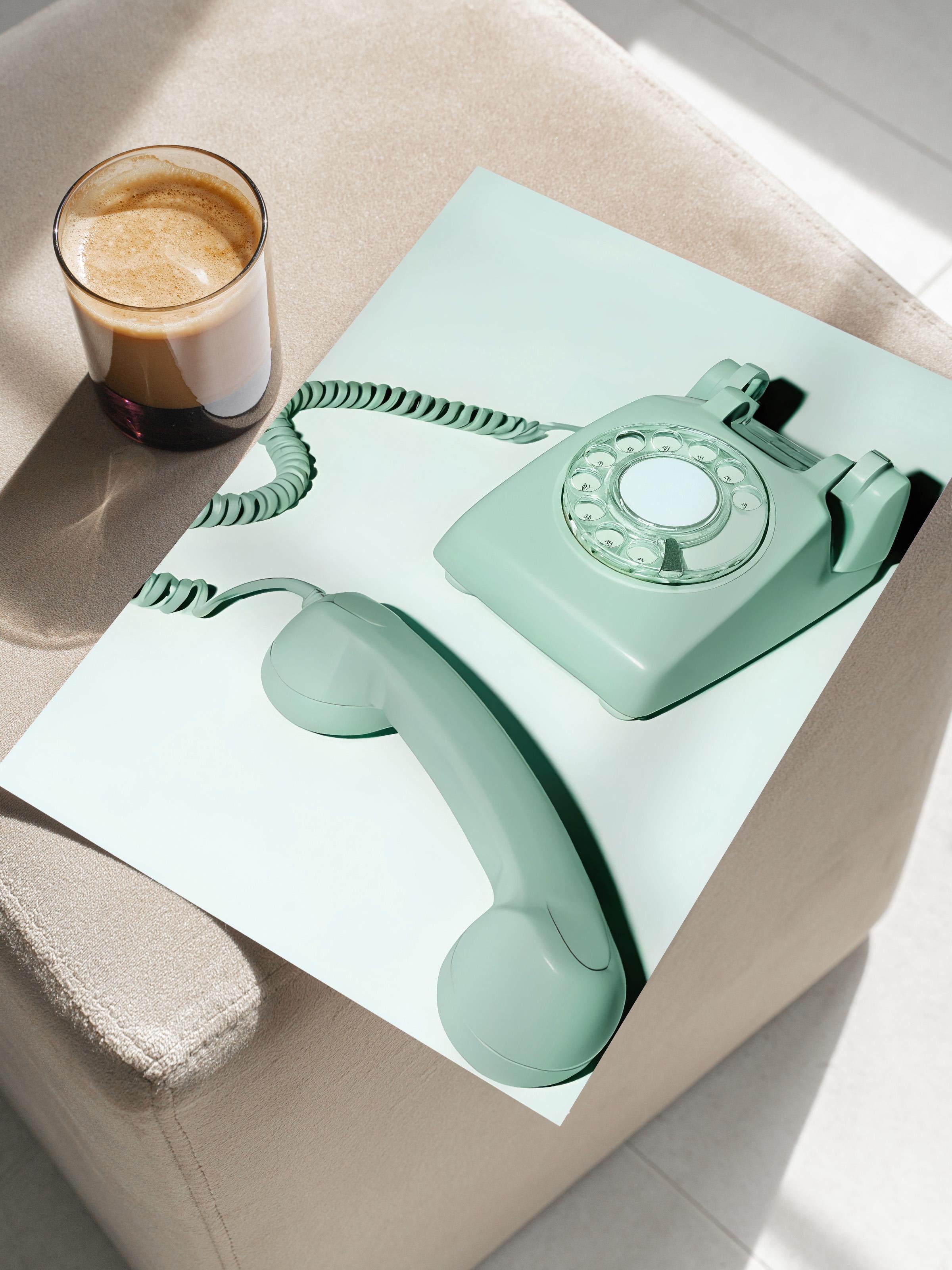 Pastel Phone Poster, Çerçevesiz Duvar Posteri, Dikey Duvar Tablosu Comfort Serisi NO:108483