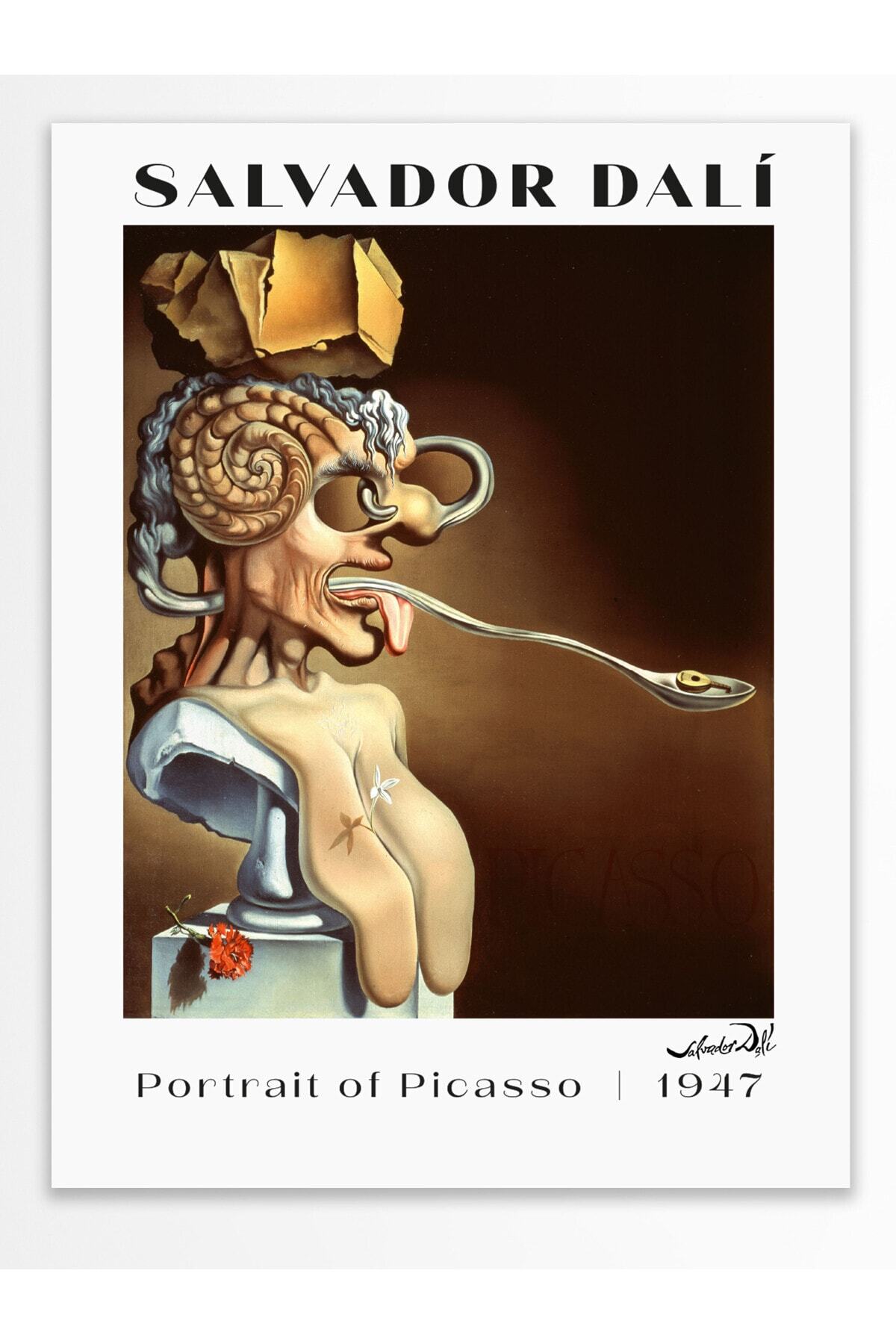 Salvador Dali Duvar Posteri - Duvar Dekoru - Sanat Serisi Posterleri - Kalın Kağıt - Çerçevesiz