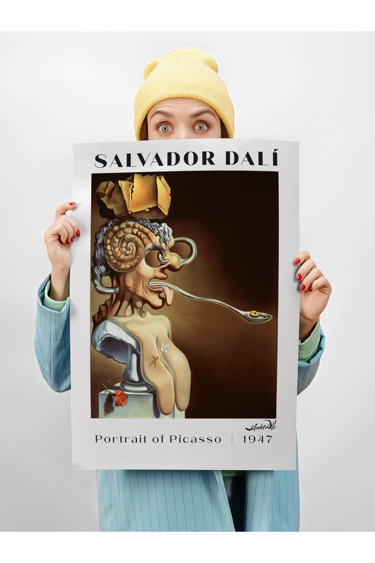 Salvador Dali Duvar Posteri - Duvar Dekoru - Sanat Serisi Posterleri - Kalın Kağıt - Çerçevesiz