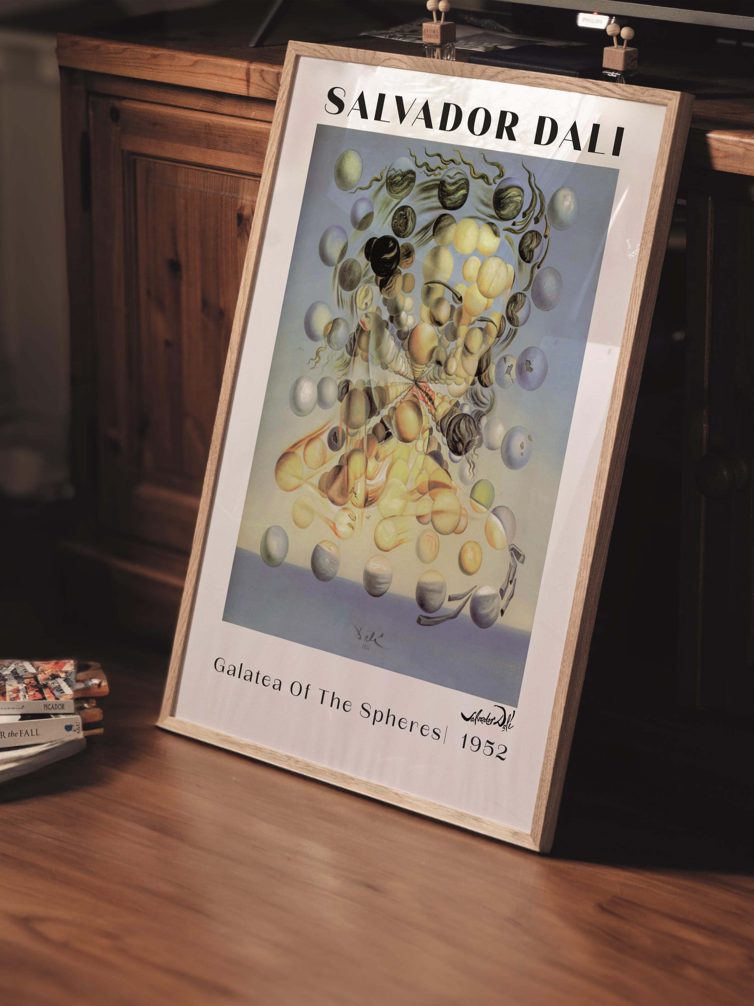 Salvador Dali Duvar Posteri - Duvar Dekoru - Sanat Serisi Posterleri - Kalın Kağıt - Çerçevesiz