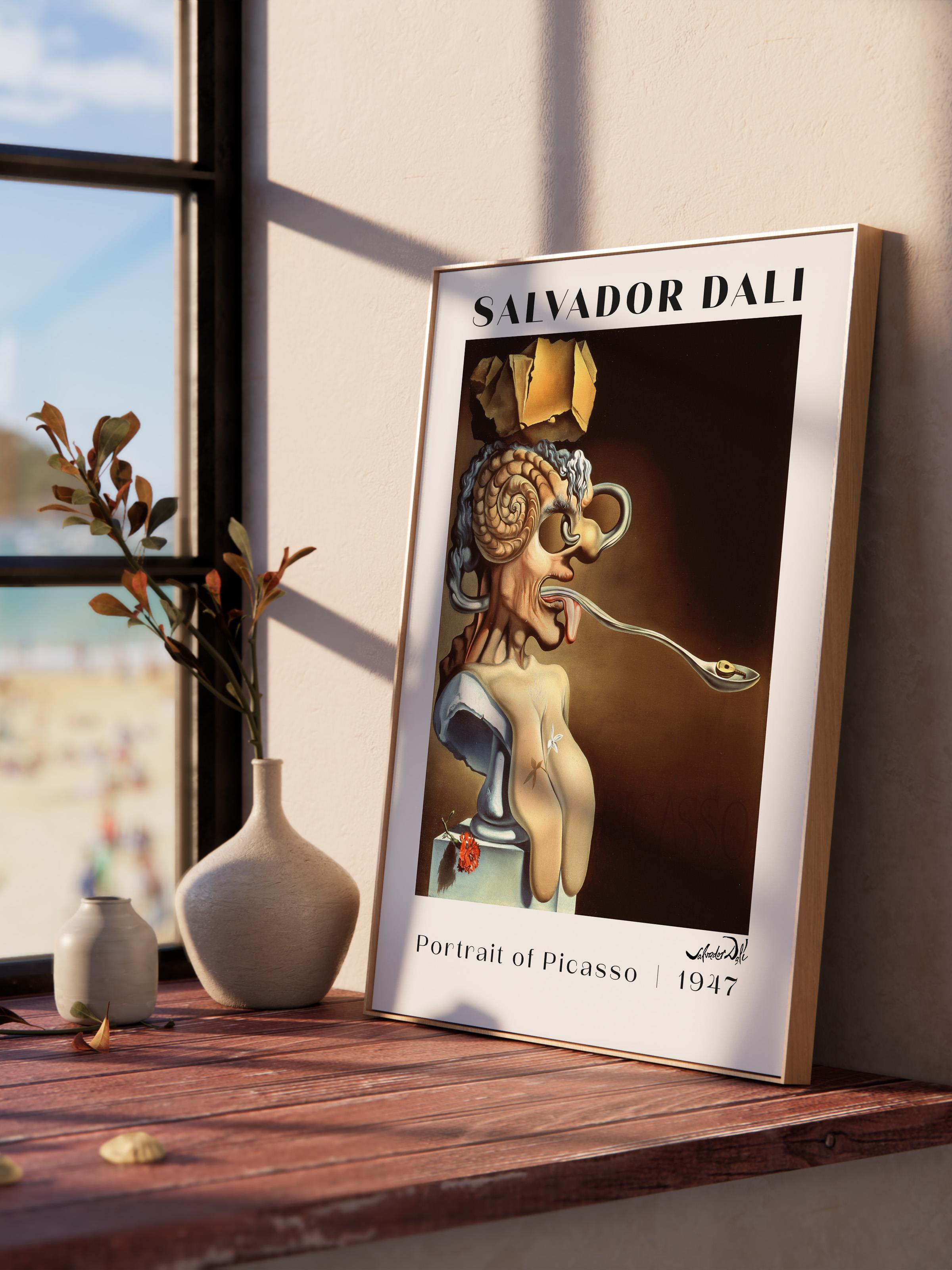 Salvador Dali Duvar Posteri - Duvar Dekoru - Sanat Serisi Posterleri - Kalın Kağıt - Çerçevesiz