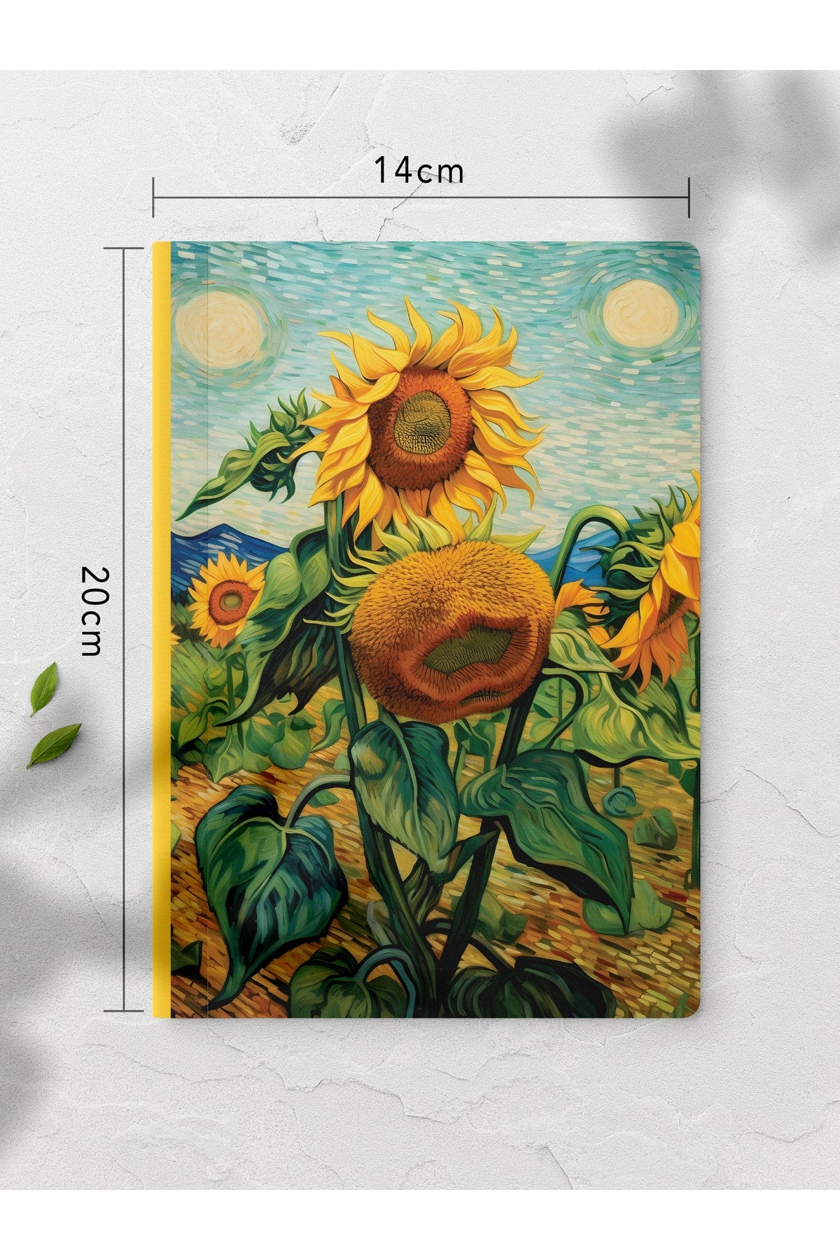 Van Gogh Defter Seti - Sanat Temalı - 4 Adet - 14cm*20cm - 64 Sayfa - Çizgisiz