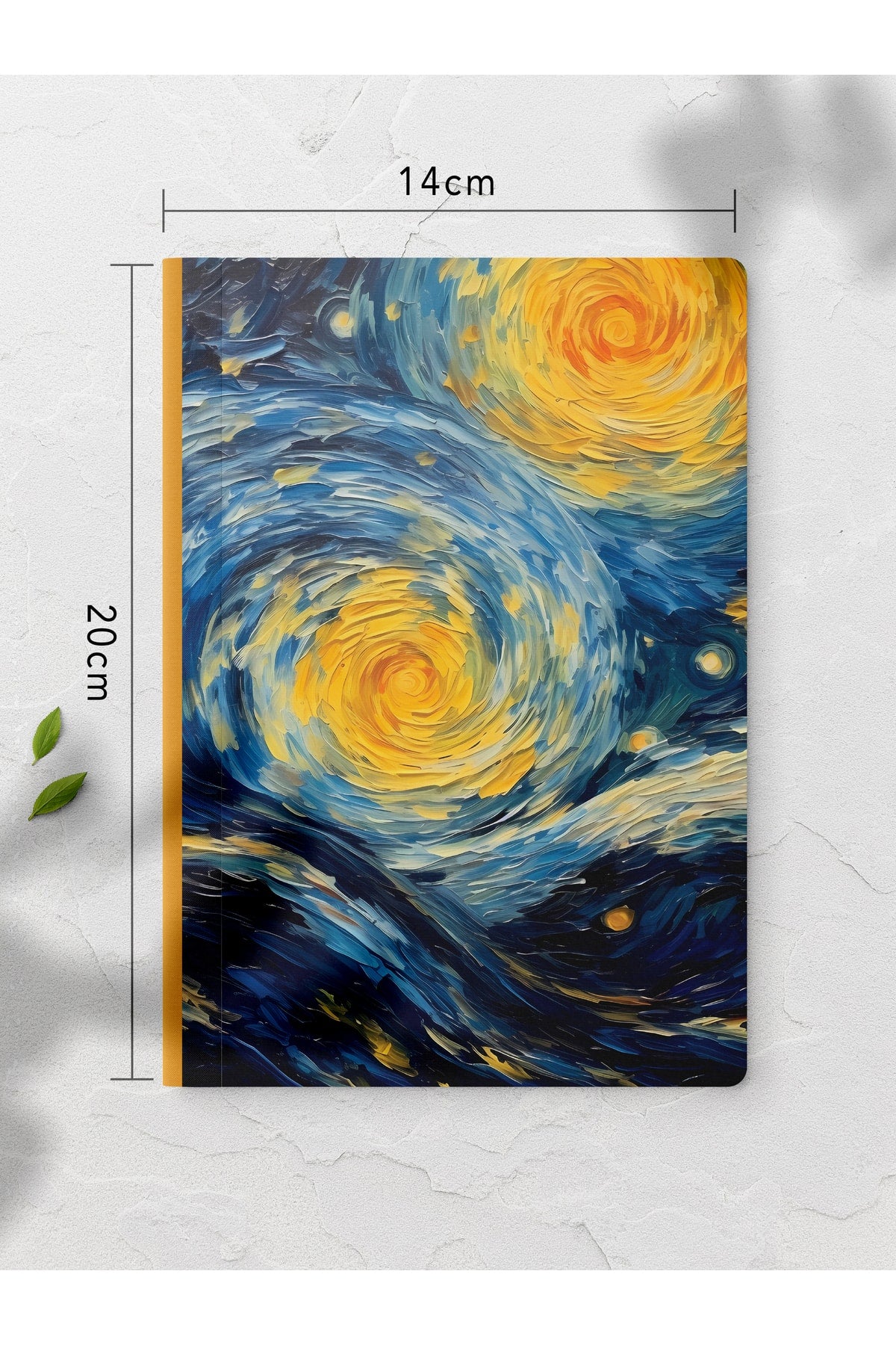 Van Gogh Defter Seti - Sanat Temalı - 4 Adet - 14cm*20cm - 64 Sayfa - Çizgisiz