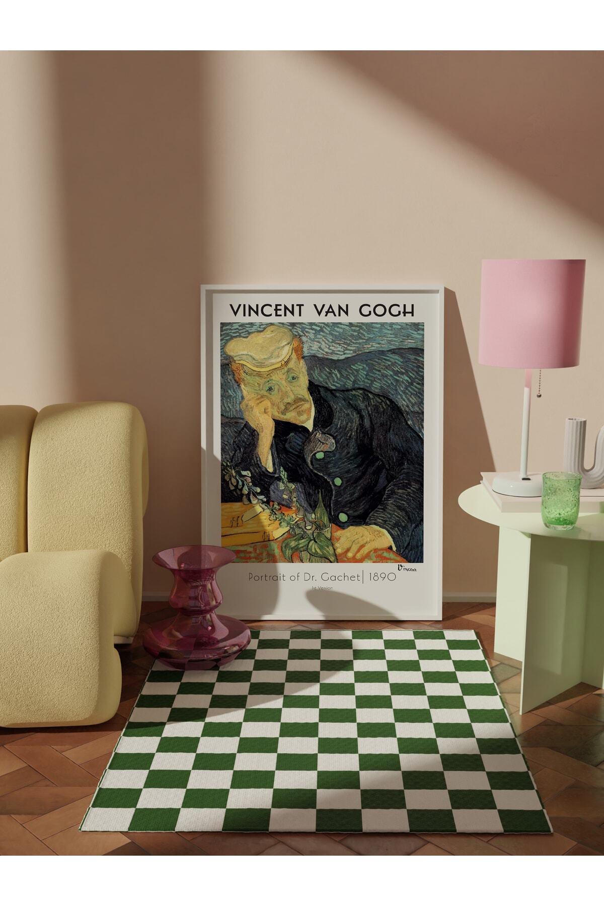 Van Gogh Duvar Posteri -portrait Of Dr. Gachet - Sanat Serisi Posterleri - Kalın Kağıt, Çerçevesiz