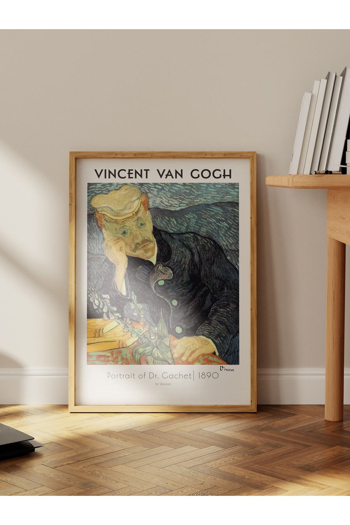 Van Gogh Duvar Posteri -portrait Of Dr. Gachet - Sanat Serisi Posterleri - Kalın Kağıt, Çerçevesiz