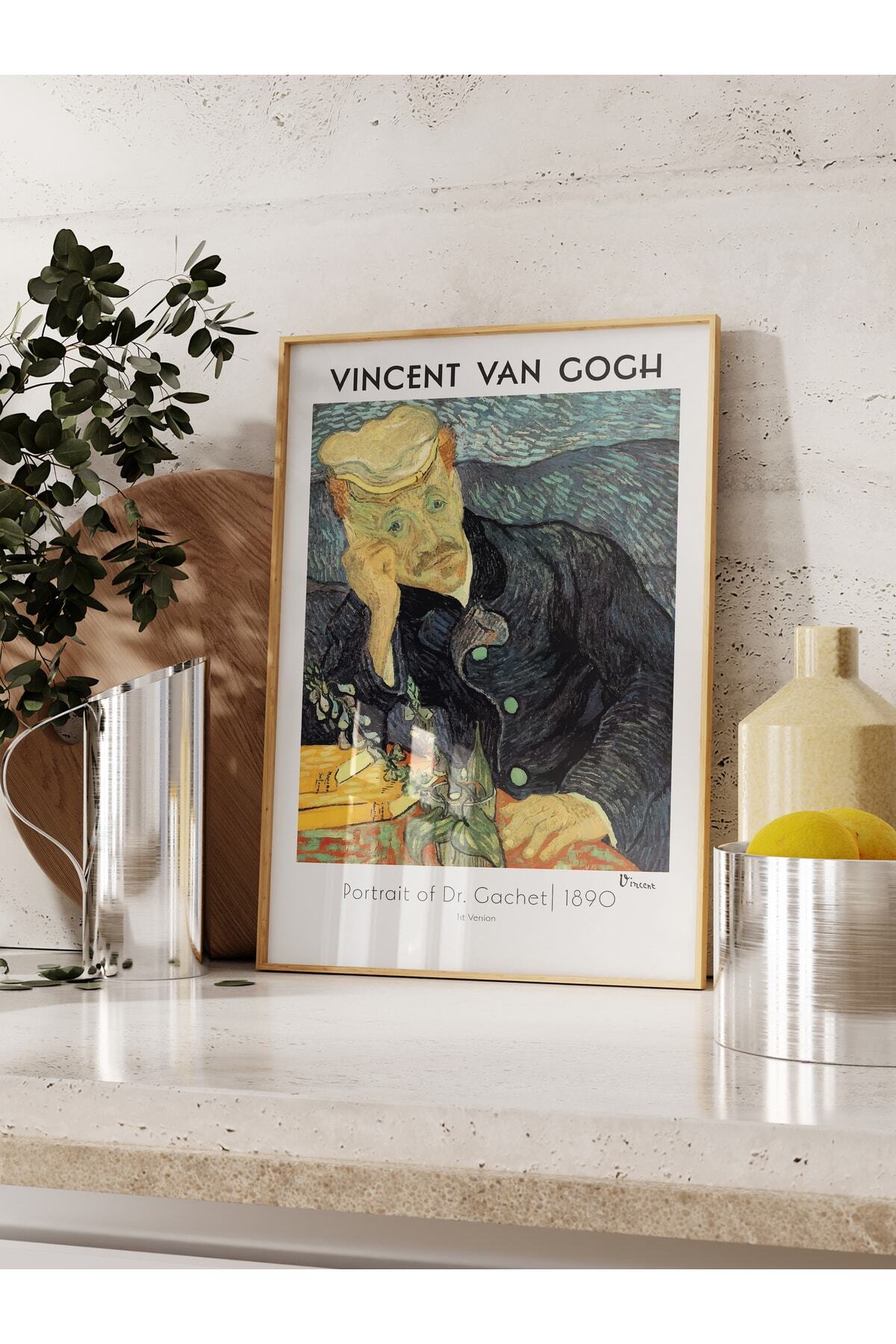 Van Gogh Duvar Posteri -portrait Of Dr. Gachet - Sanat Serisi Posterleri - Kalın Kağıt, Çerçevesiz