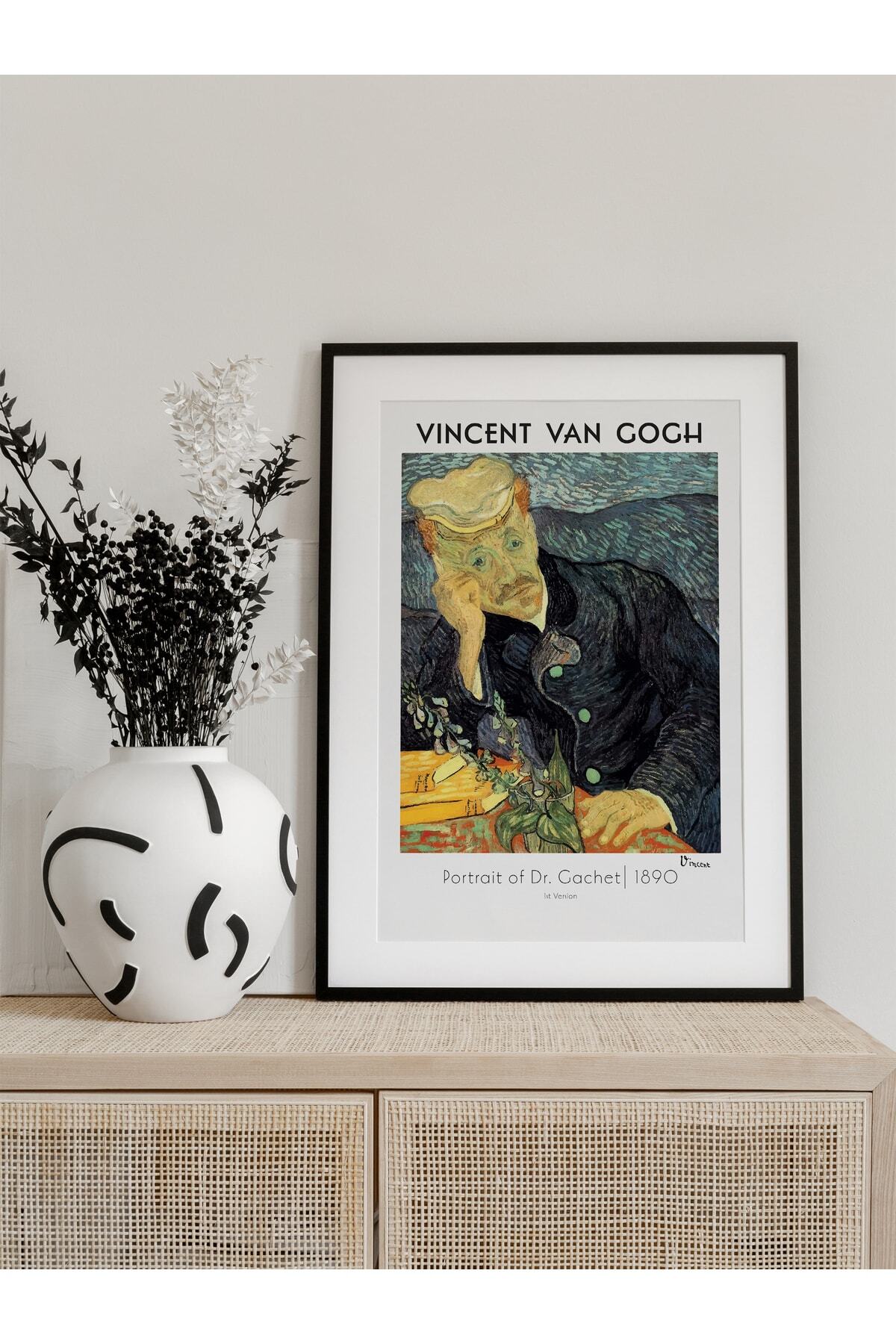 Van Gogh Duvar Posteri -portrait Of Dr. Gachet - Sanat Serisi Posterleri - Kalın Kağıt, Çerçevesiz