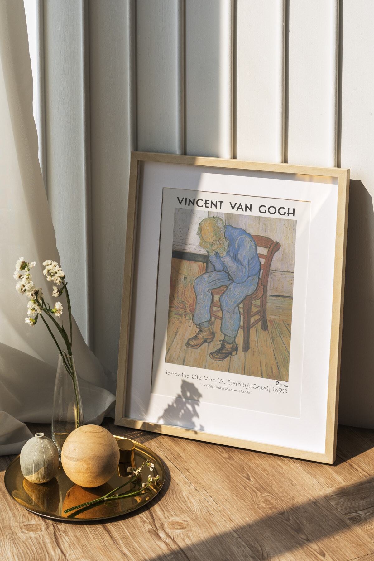 Van Gogh Duvar Posteri - Sanat Poster - Sanat Serisi Posterleri - Kalın Kağıt, Çerçevesiz