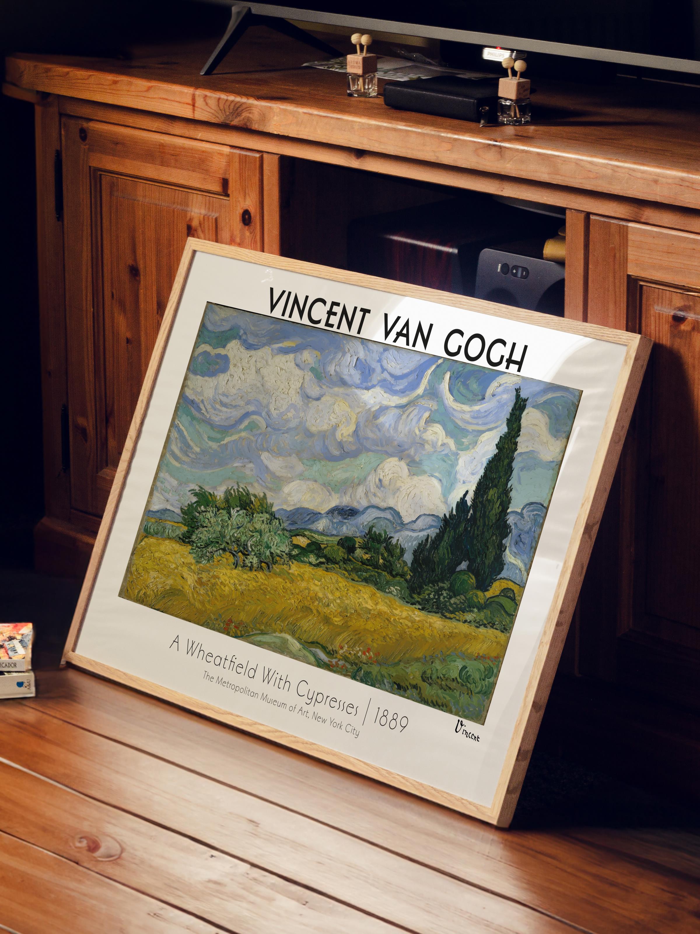 Van Gogh Duvar Posteri - Sanat Poster - Sanat Serisi Posterleri - Kalın Kağıt, Çerçevesiz