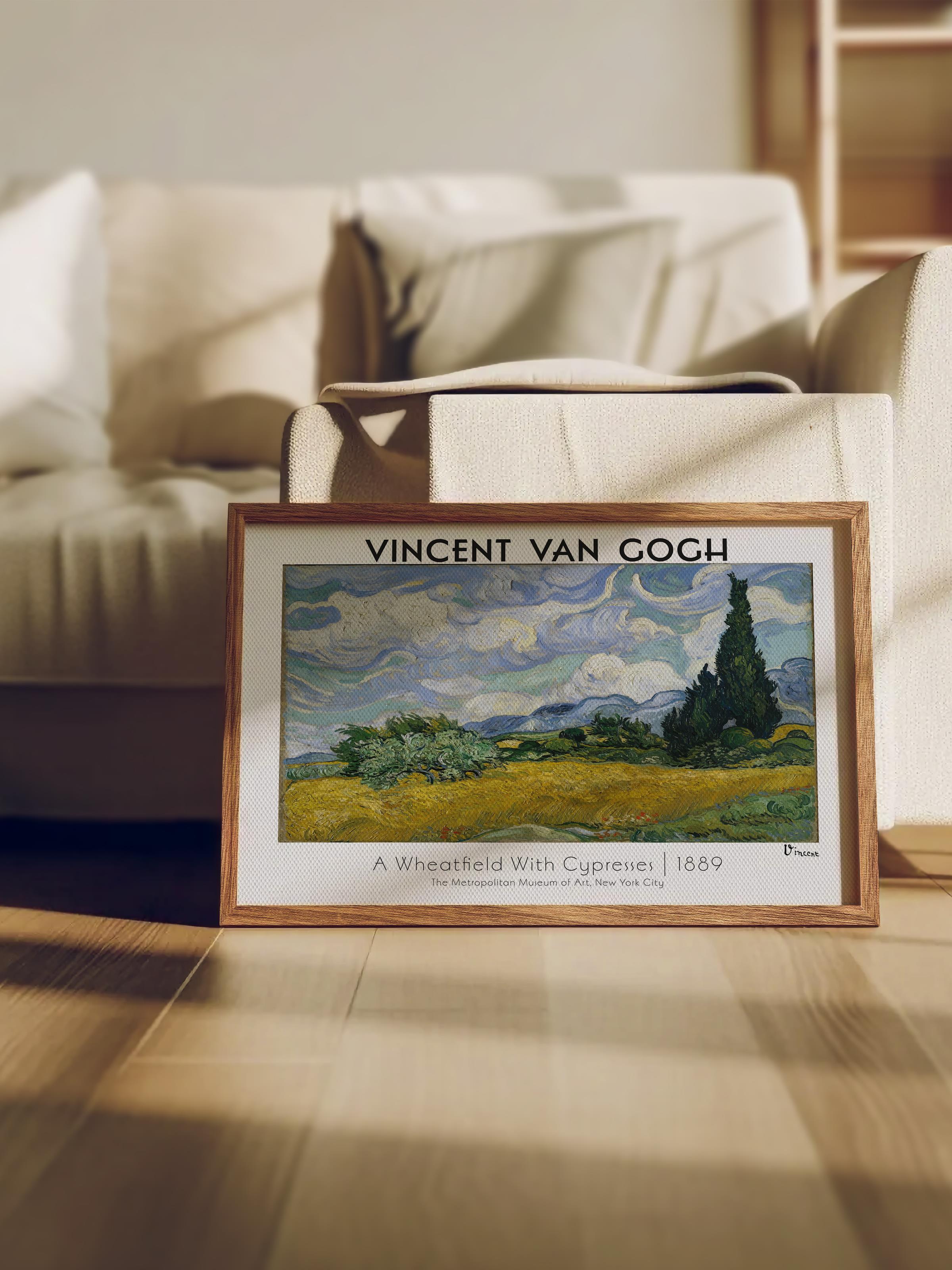 Van Gogh Duvar Posteri - Sanat Poster - Sanat Serisi Posterleri - Kalın Kağıt, Çerçevesiz