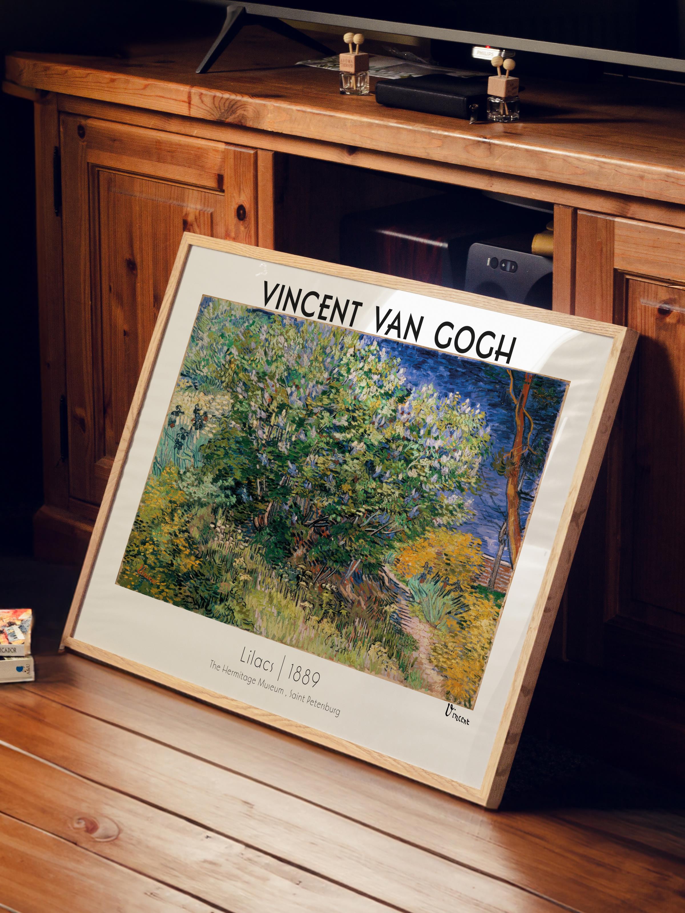 Van Gogh Duvar Posteri - Sanat Poster - Sanat Serisi Posterleri - Kalın Kağıt, Çerçevesiz