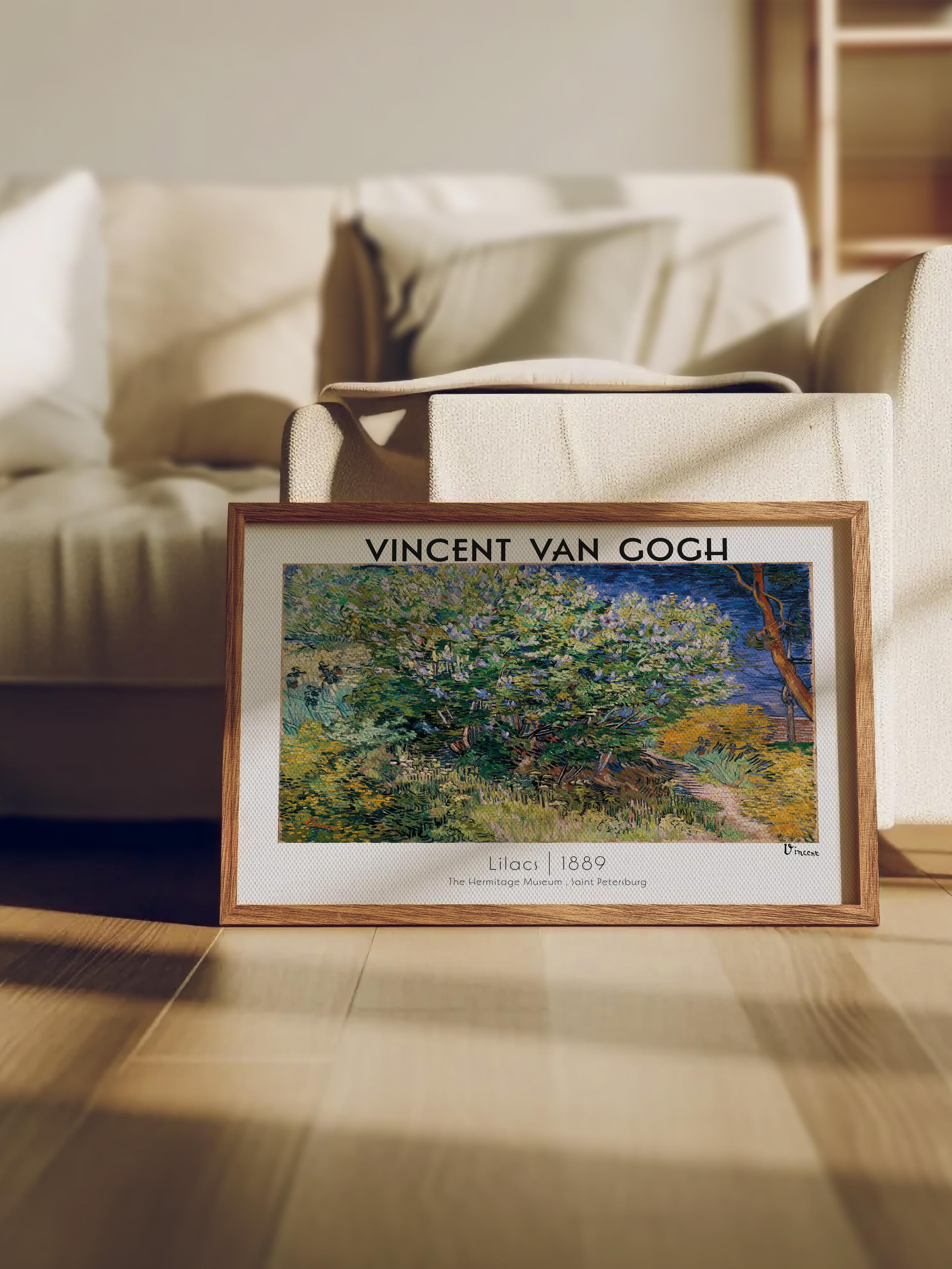 Van Gogh Duvar Posteri - Sanat Poster - Sanat Serisi Posterleri - Kalın Kağıt, Çerçevesiz