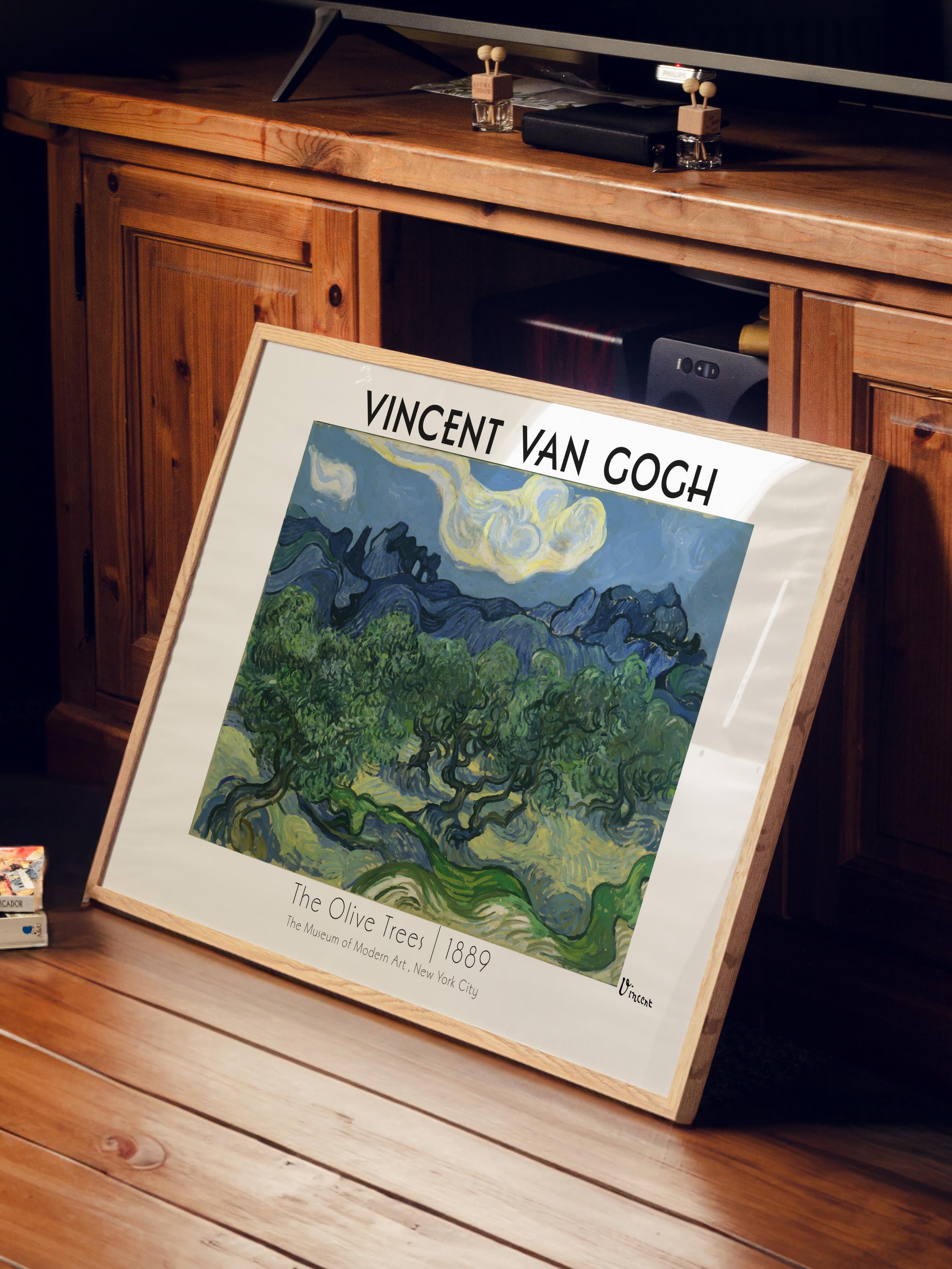 Van Gogh Duvar Posteri - Sanat Poster - Sanat Serisi Posterleri - Kalın Kağıt, Çerçevesiz