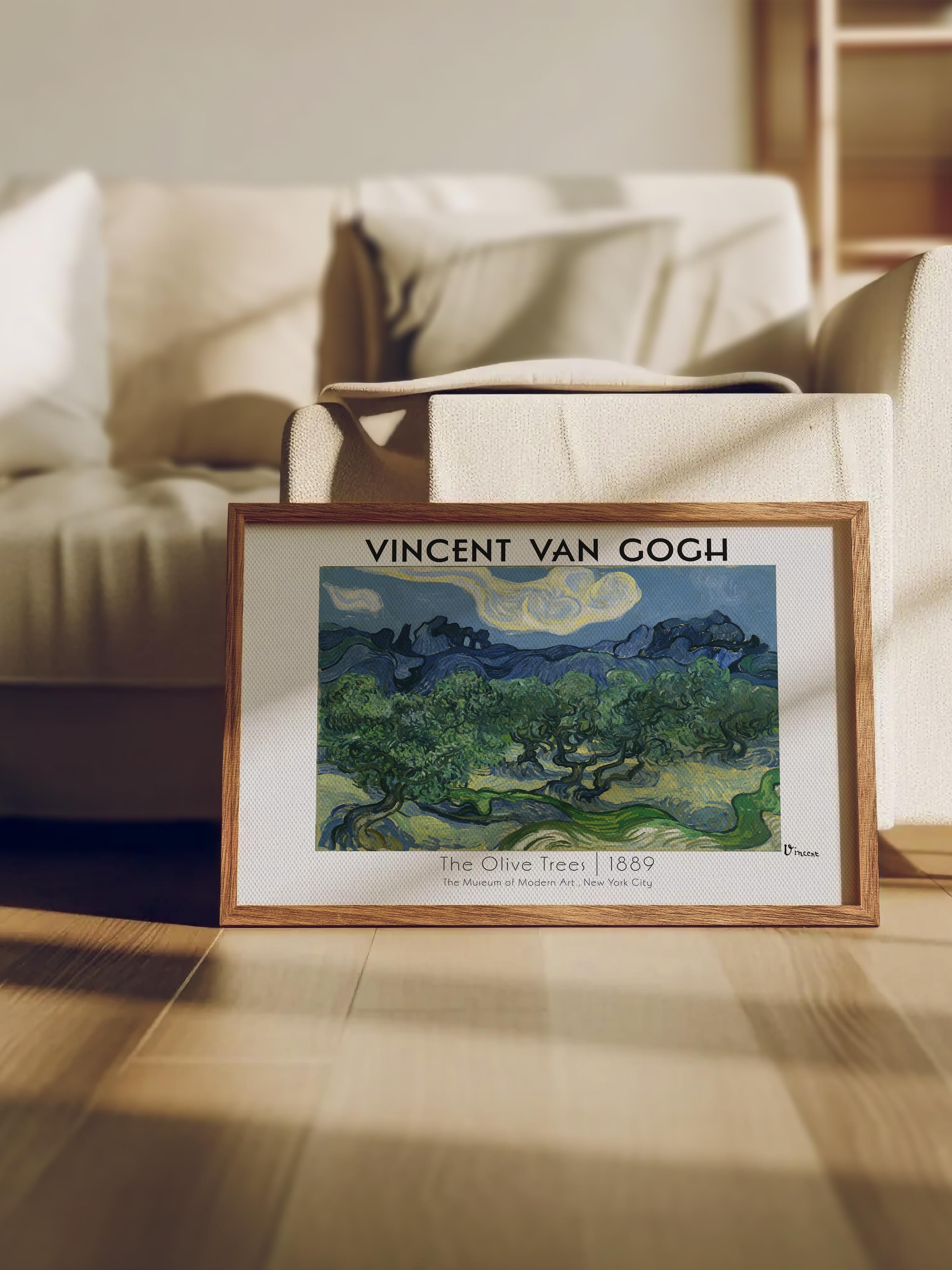 Van Gogh Duvar Posteri - Sanat Poster - Sanat Serisi Posterleri - Kalın Kağıt, Çerçevesiz